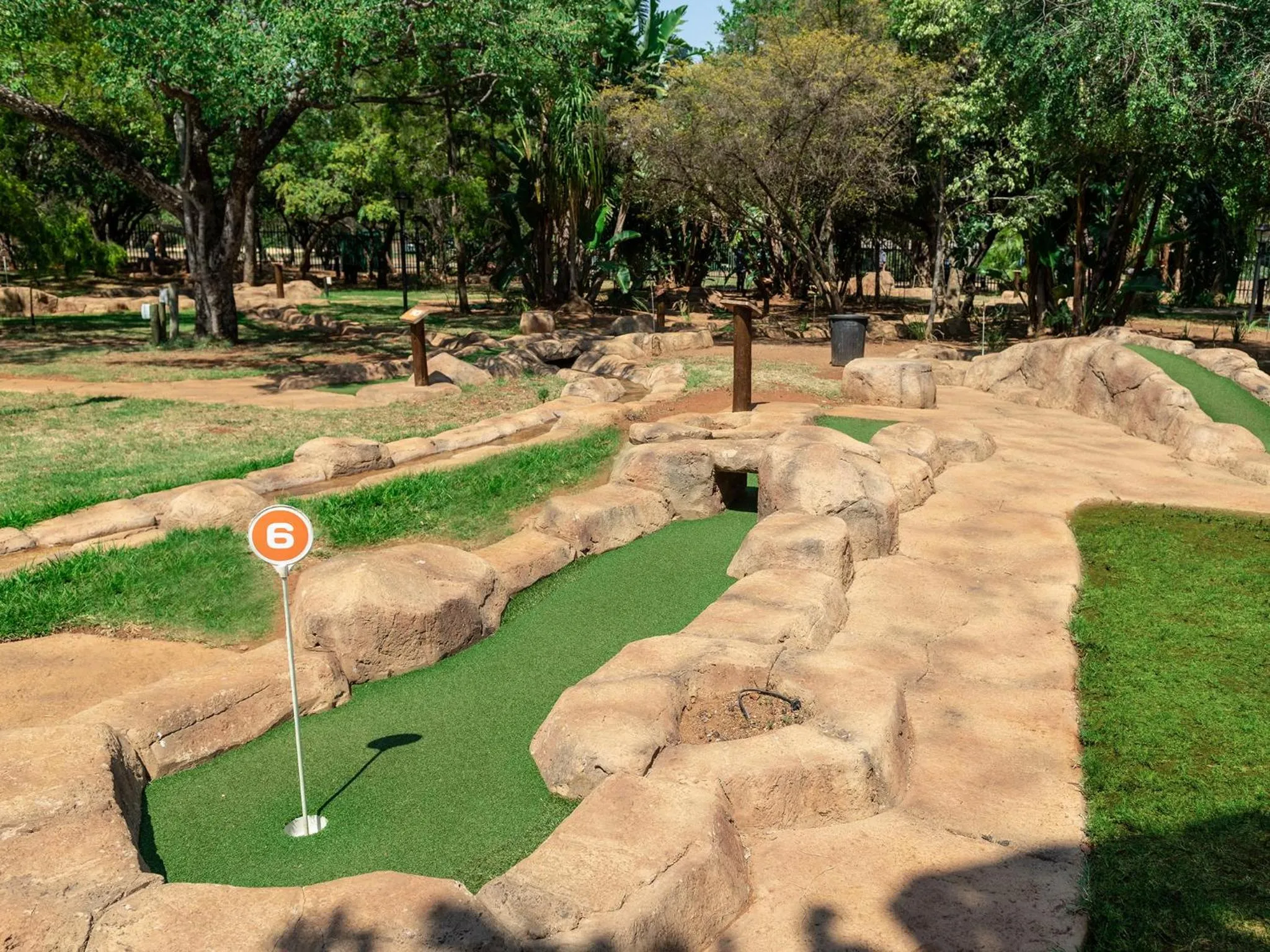 Minigolf in Dikhololo