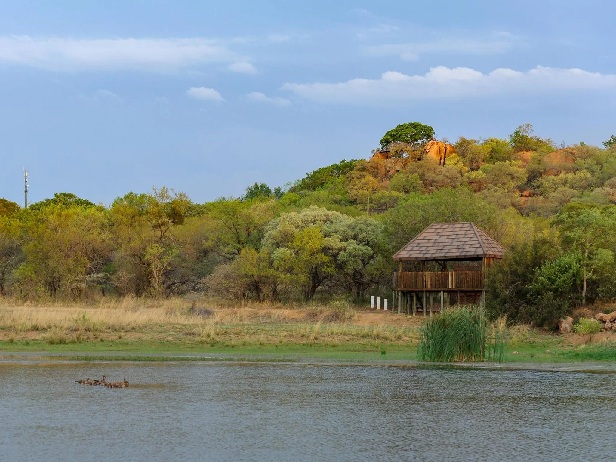 River view in Dikhololo