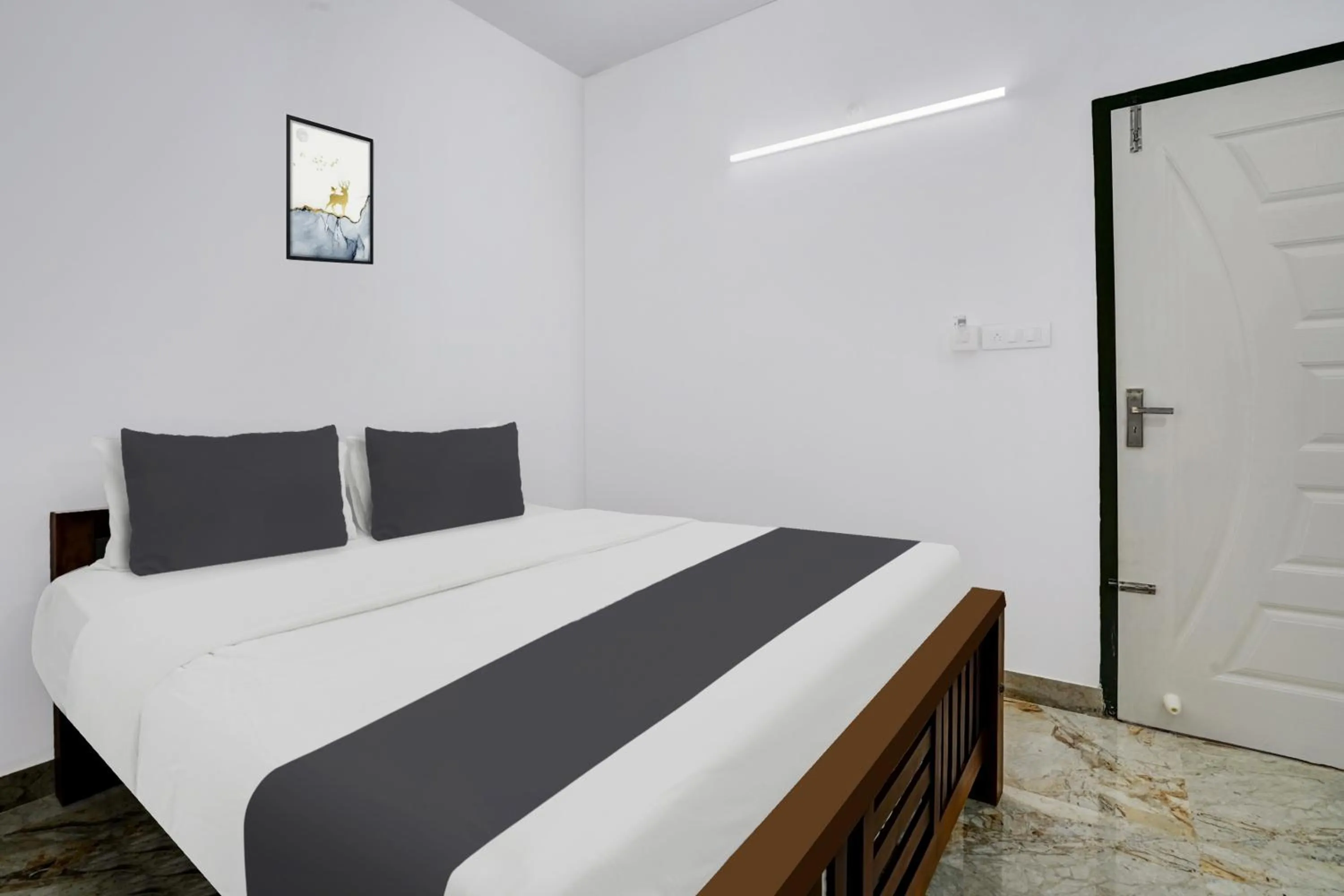 Bedroom, Bed in Hotel O EVA RESIDENCY