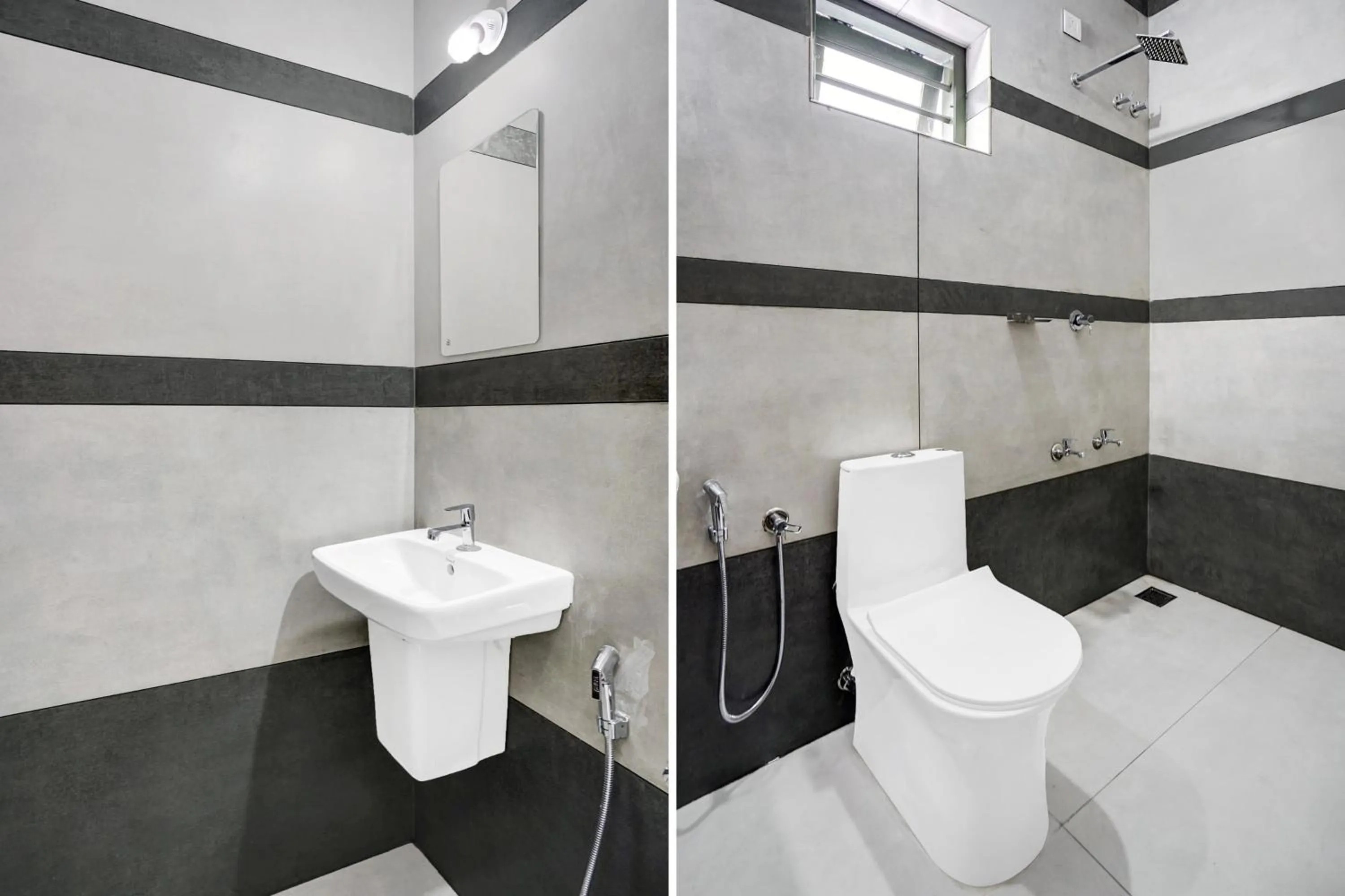 Bathroom in Hotel O EVA RESIDENCY