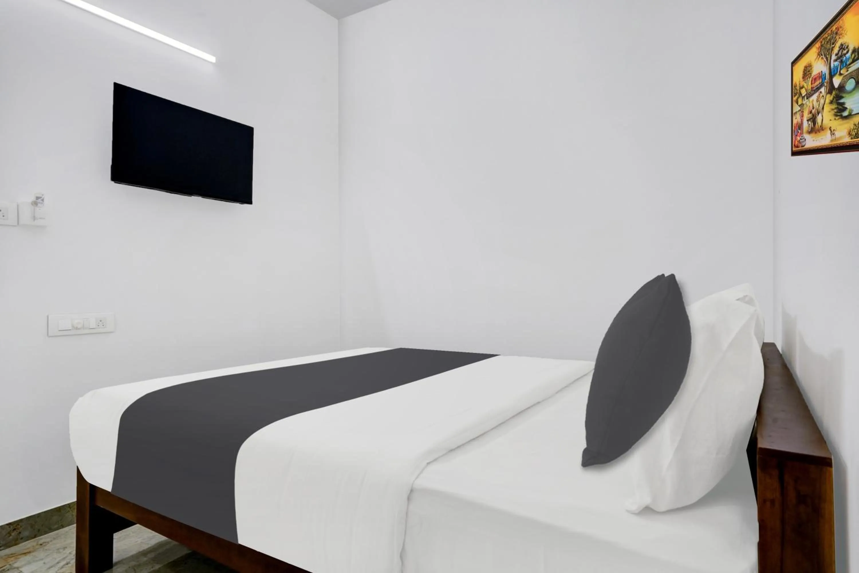 Bedroom, Bed in Hotel O EVA RESIDENCY