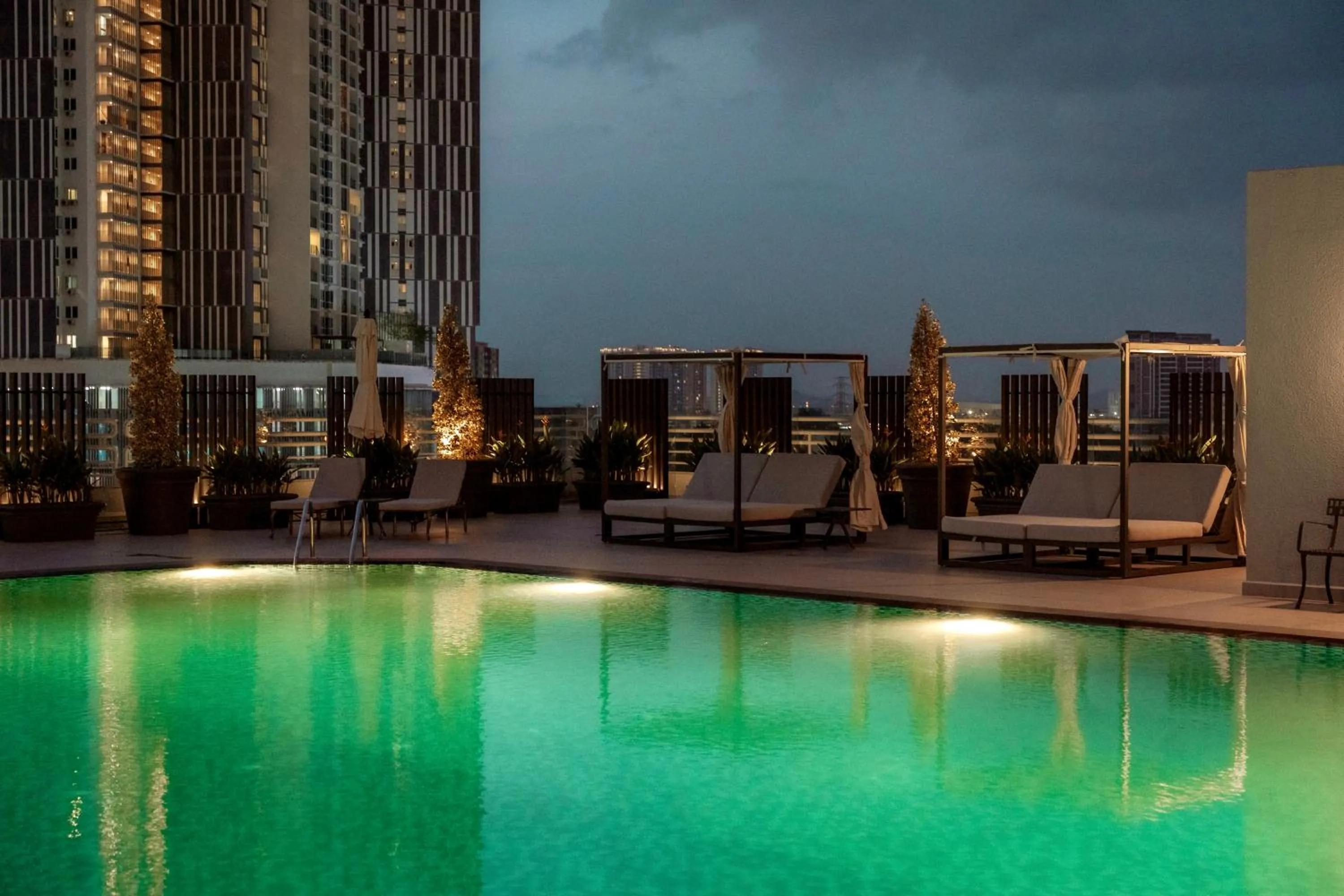 Pool view in Dusit Princess Melaka