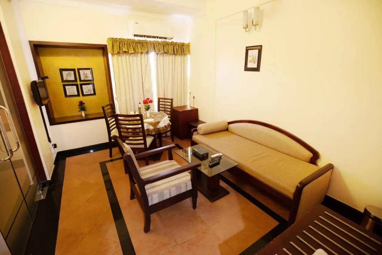 Bed in Hotel Afrad International