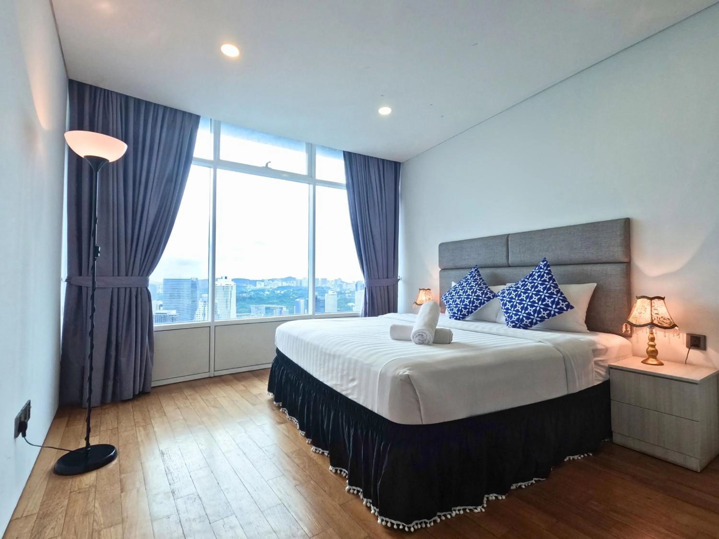 Bed in Vortex Apartments Kuala Lumpur