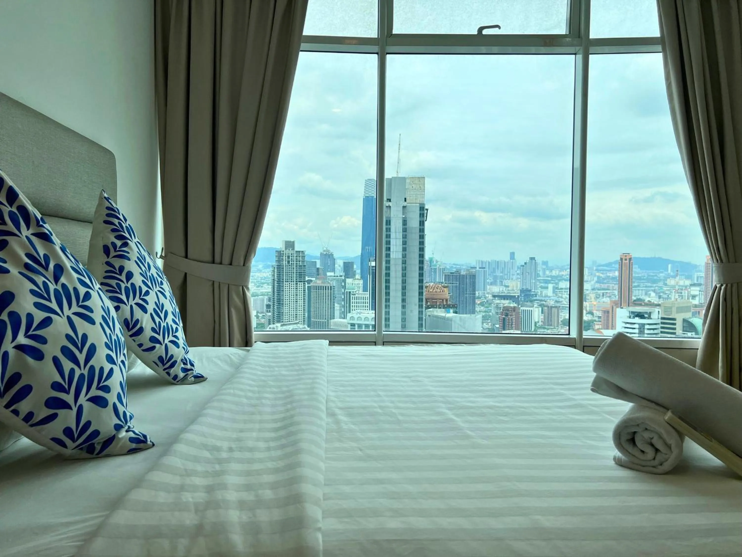 Bed in Vortex Apartments Kuala Lumpur