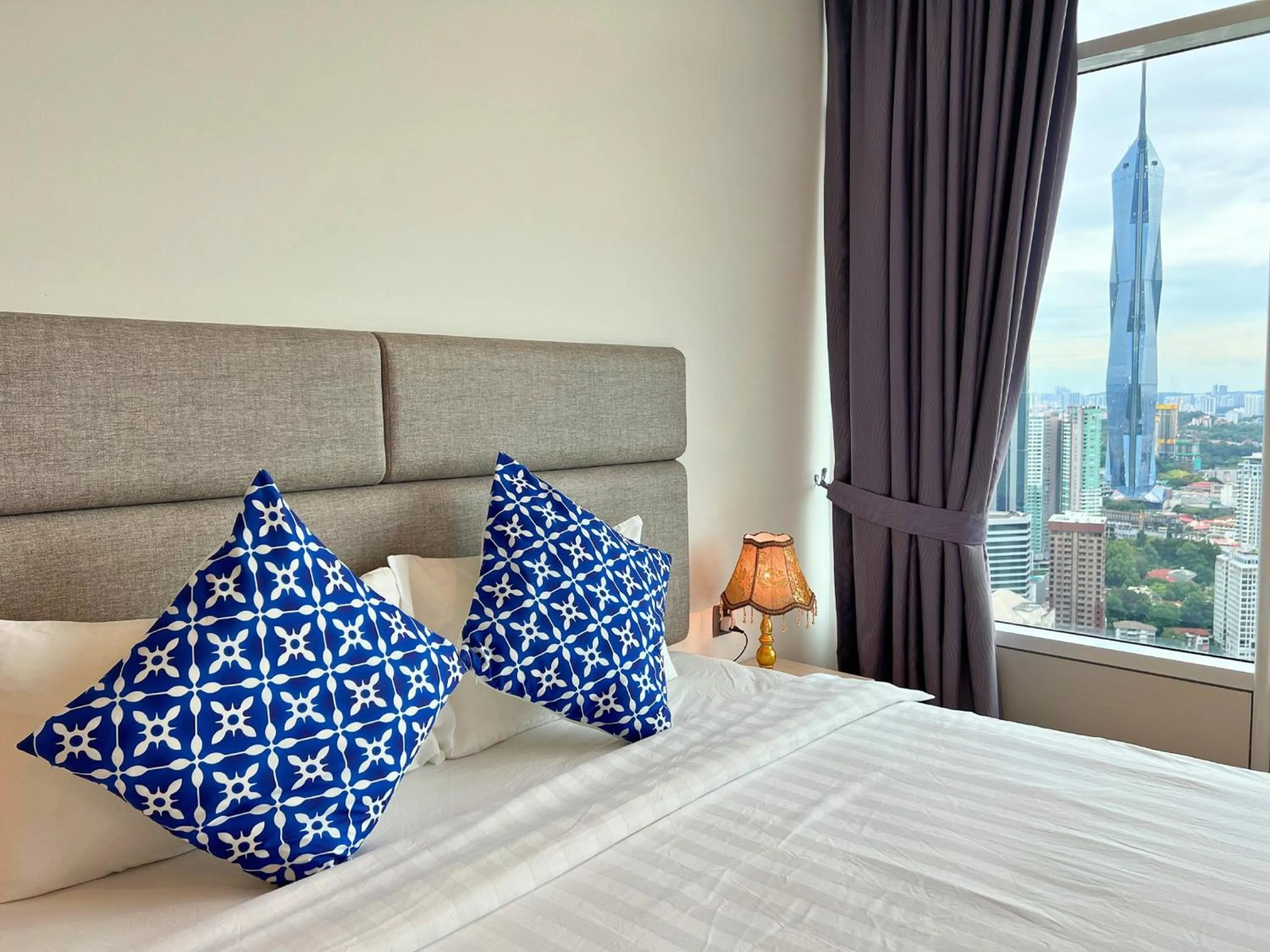 Bed in Vortex Apartments Kuala Lumpur