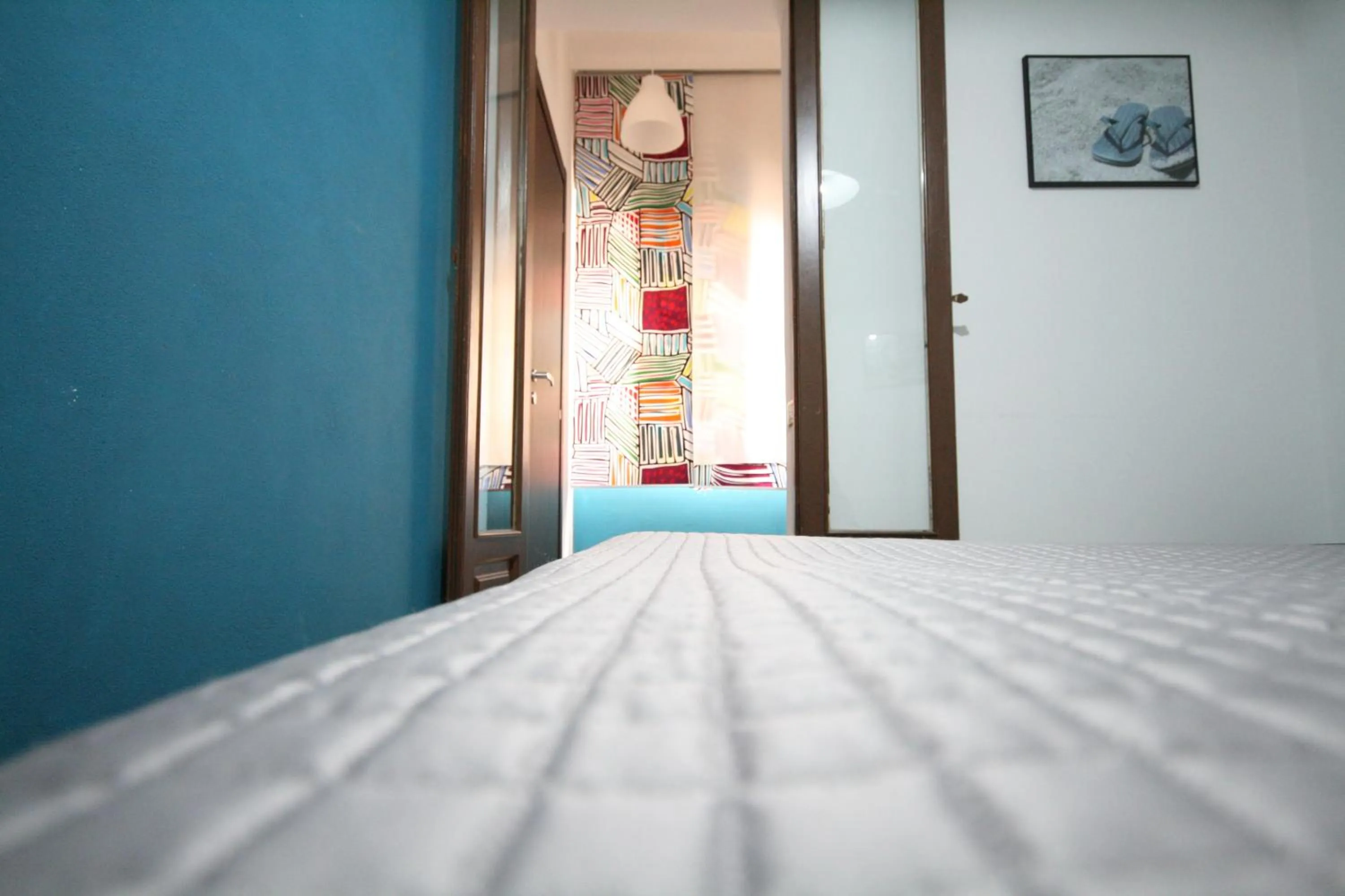 Decorative detail, Bed in B&B Santiago