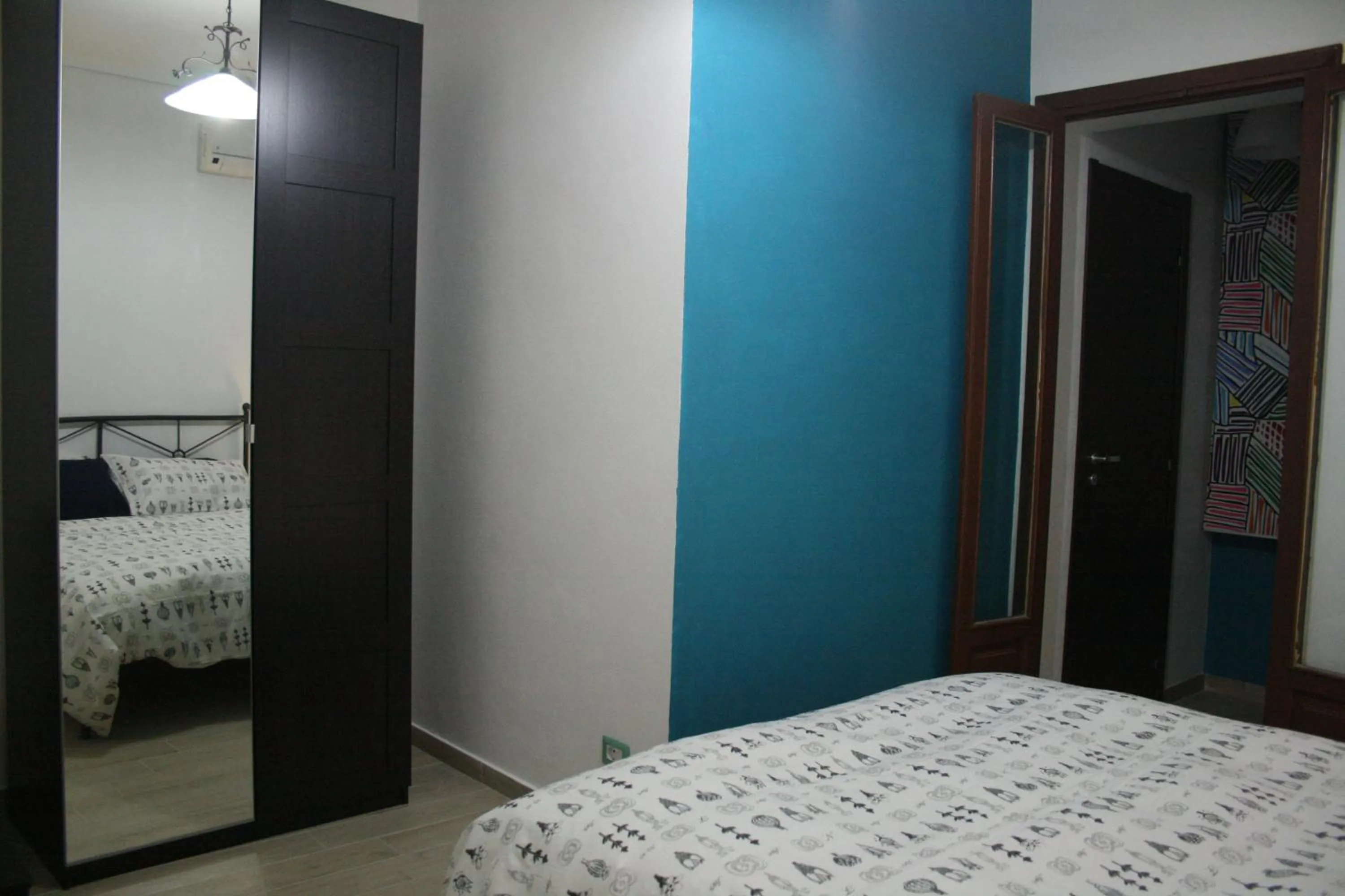 Bedroom, Bed in B&B Santiago