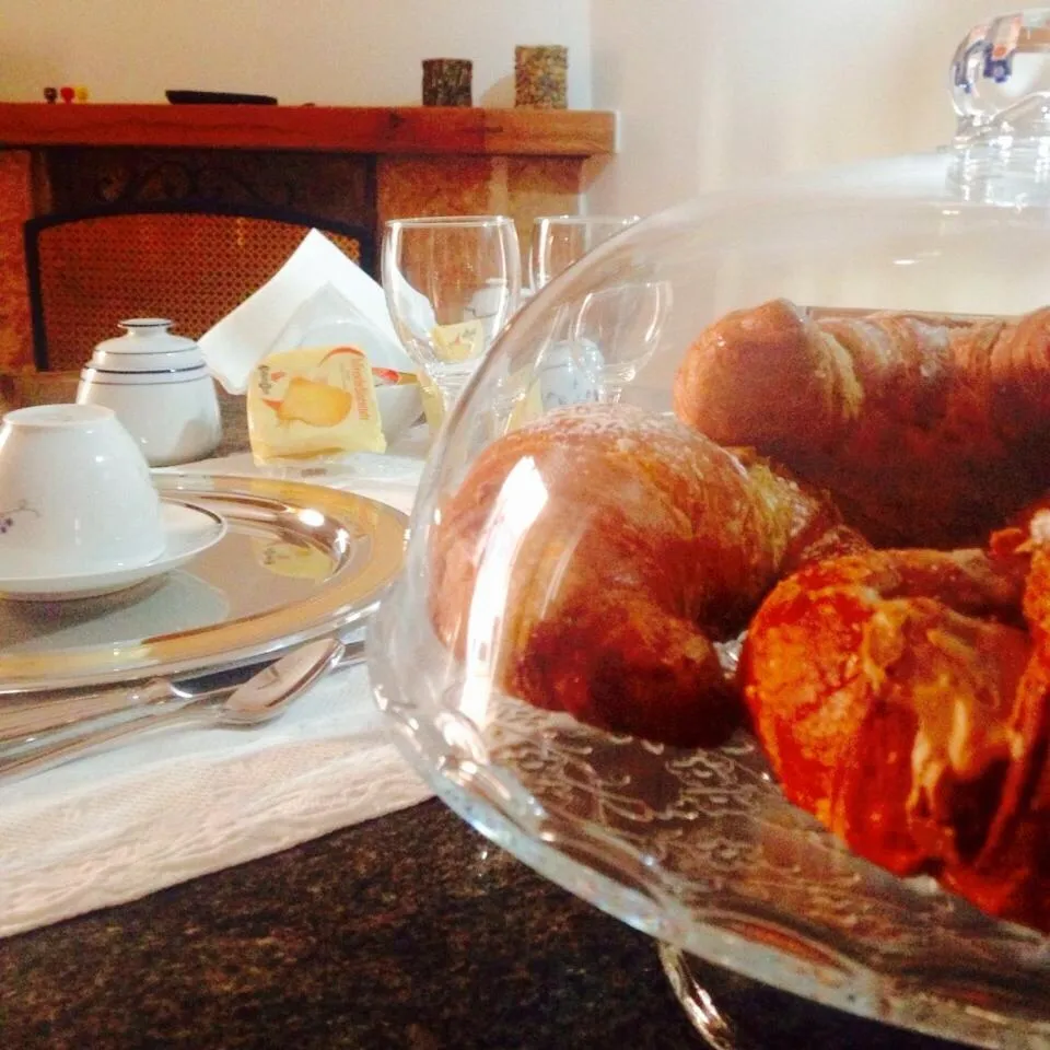 Food close-up in B&B Santiago