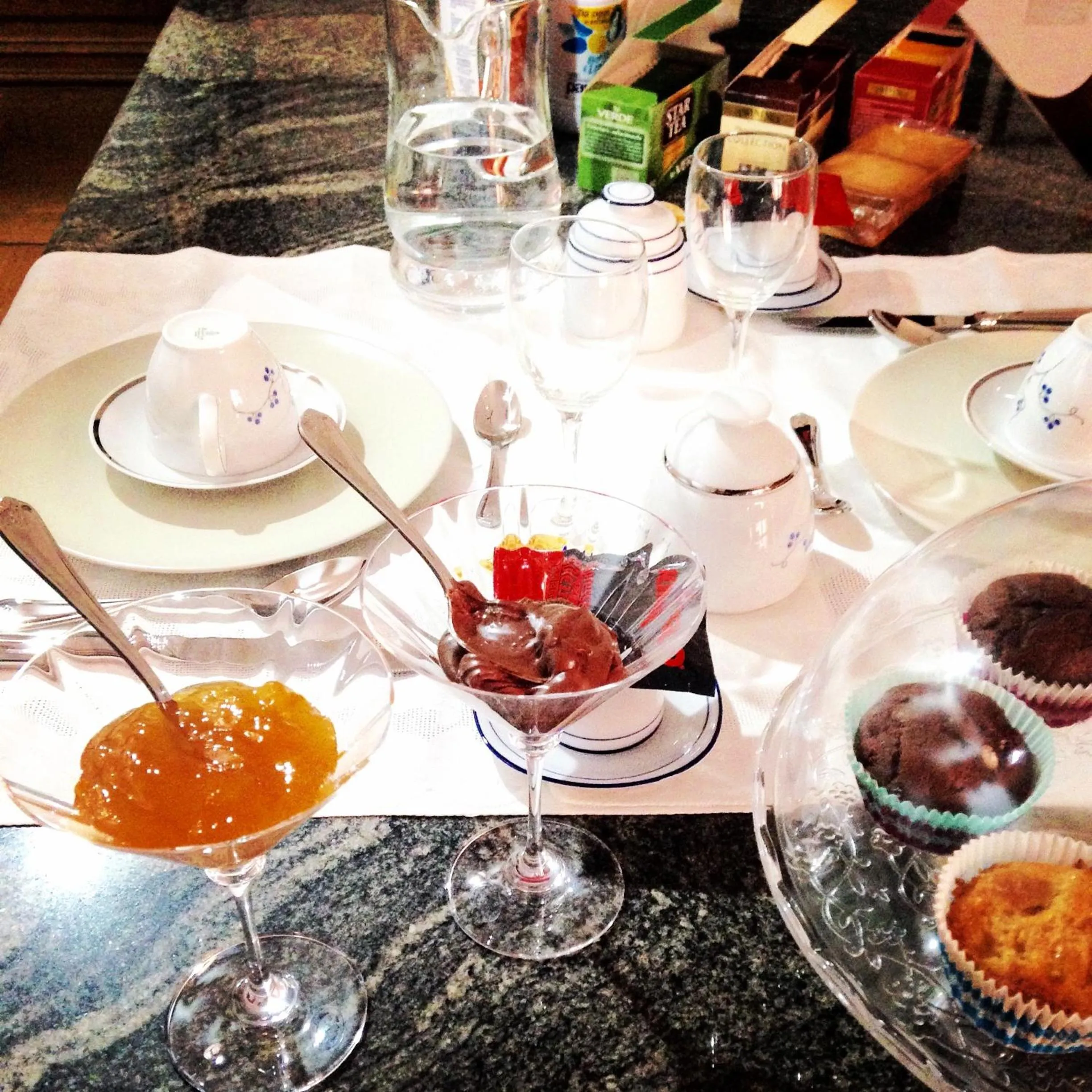 Restaurant/places to eat in B&B Santiago