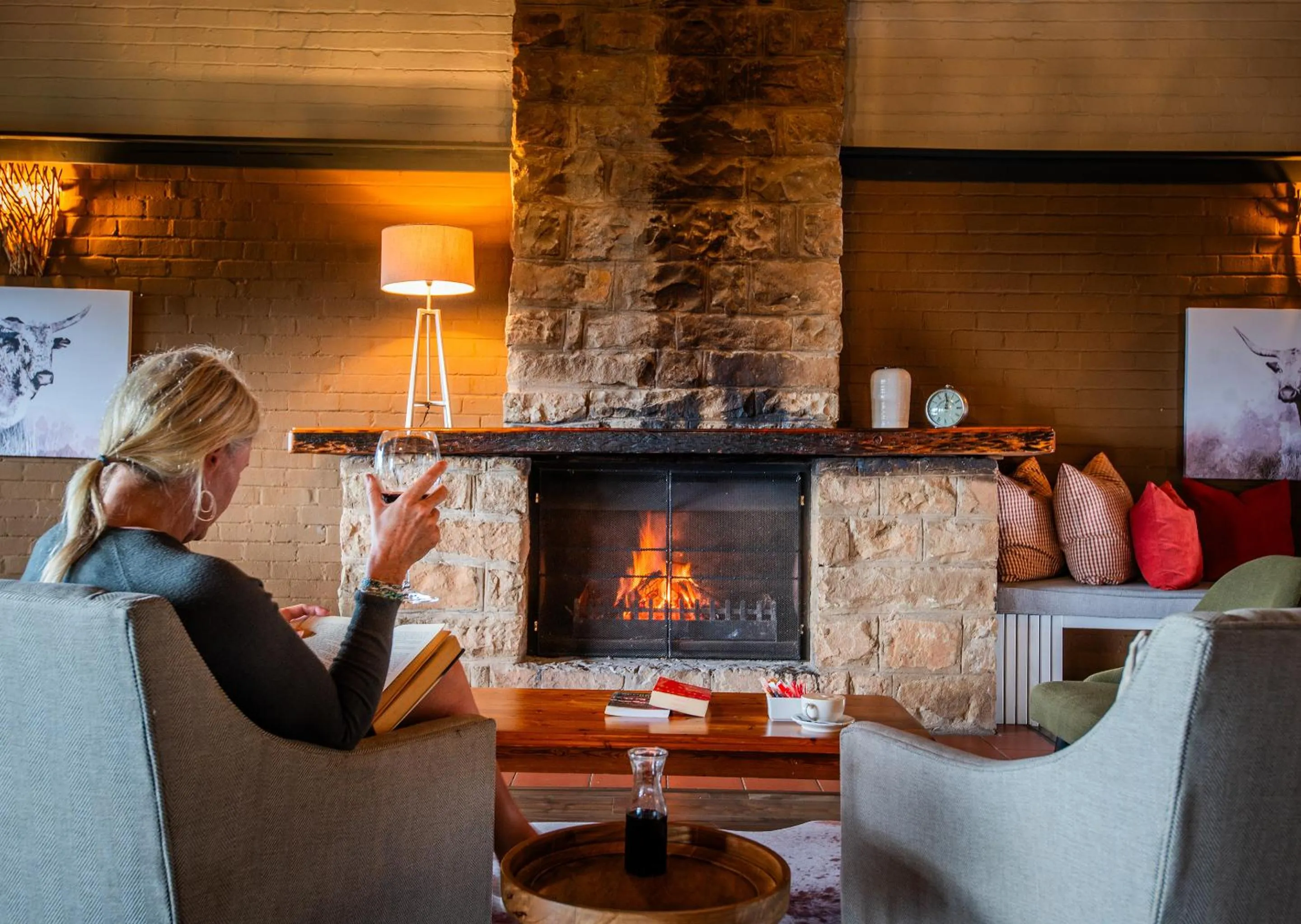 People in Little Switzerland Resort by Dream Resorts