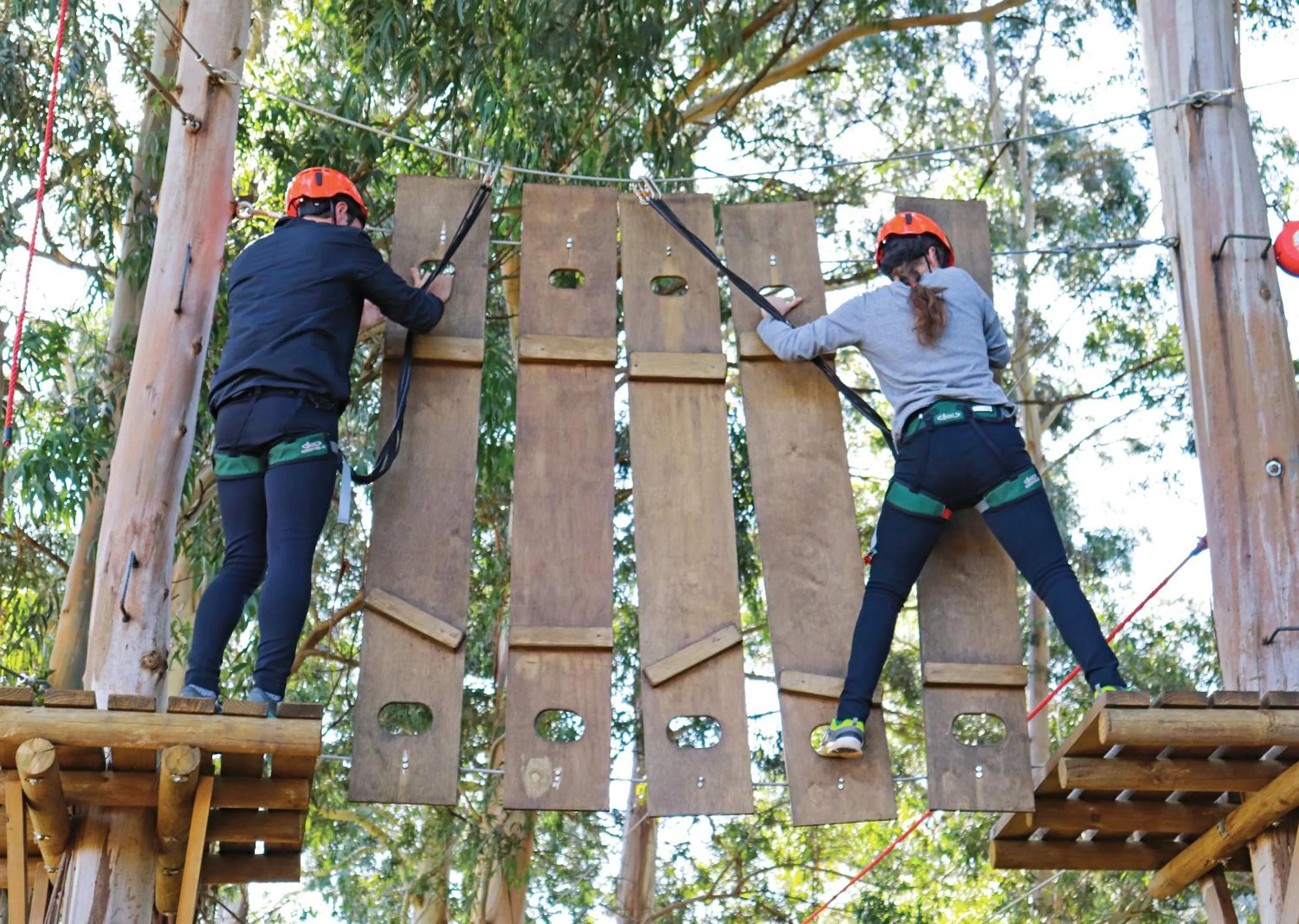 People in Little Switzerland Resort by Dream Resorts