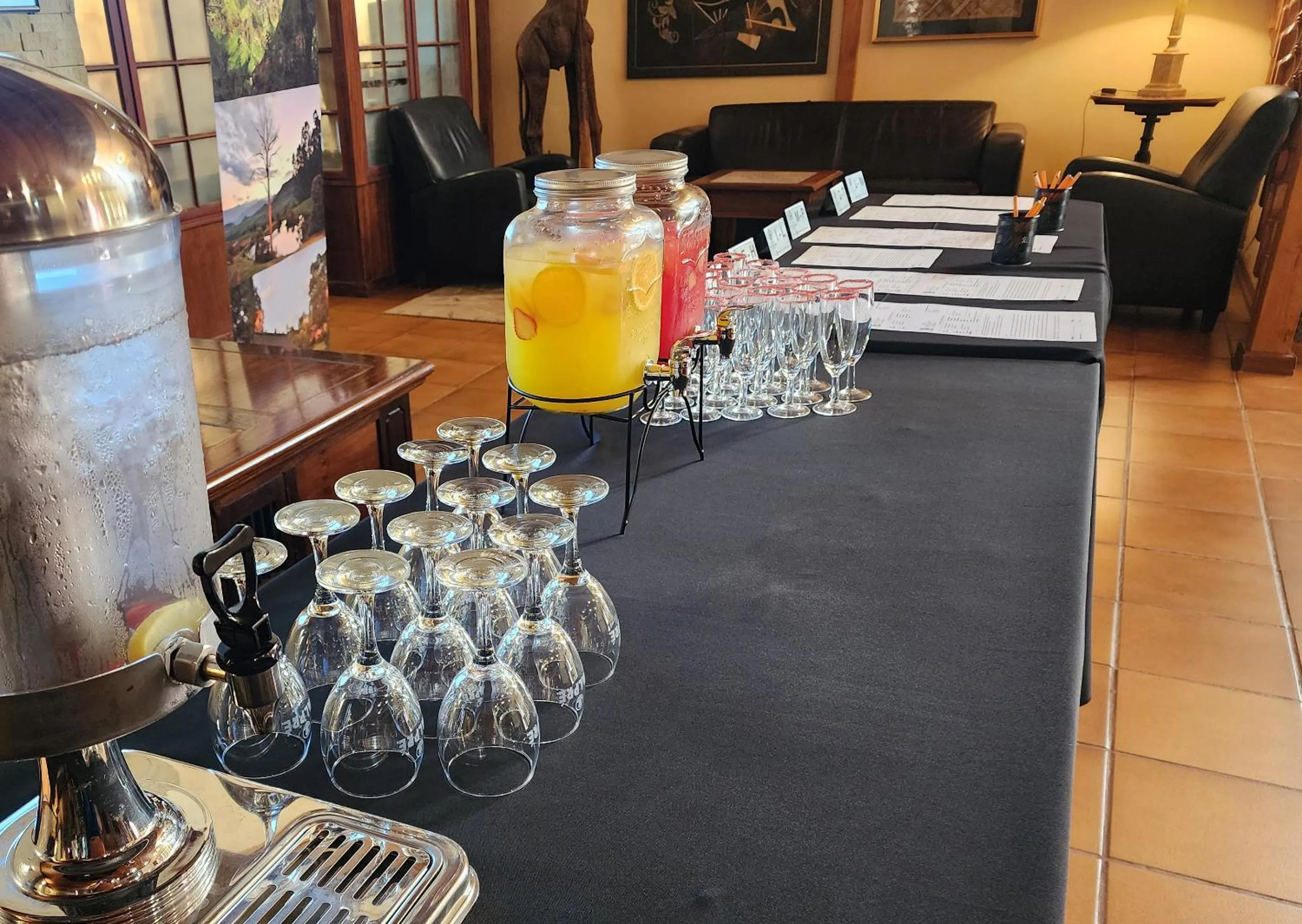 Food and drinks in Little Switzerland Resort by Dream Resorts