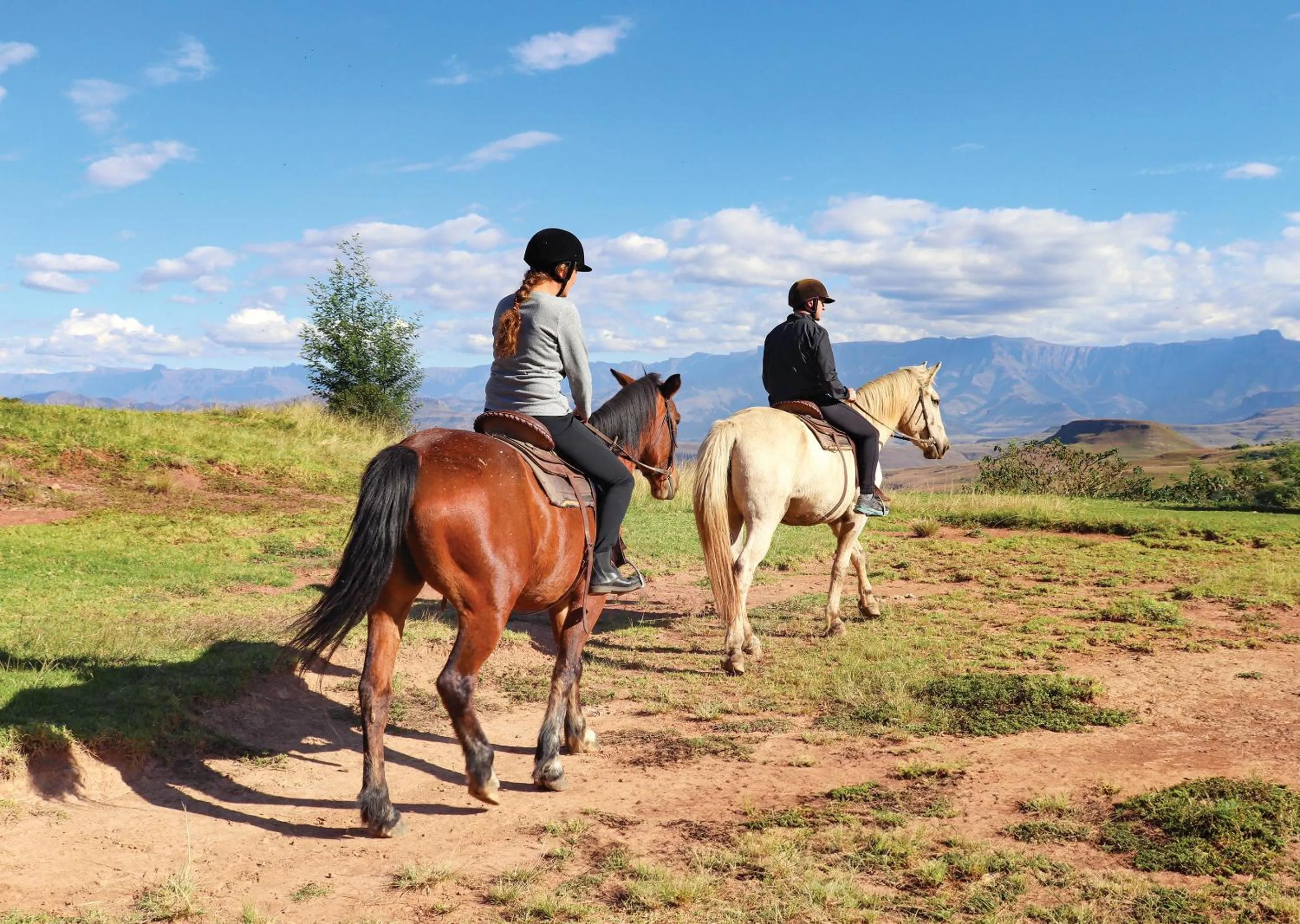 People in Little Switzerland Resort by Dream Resorts