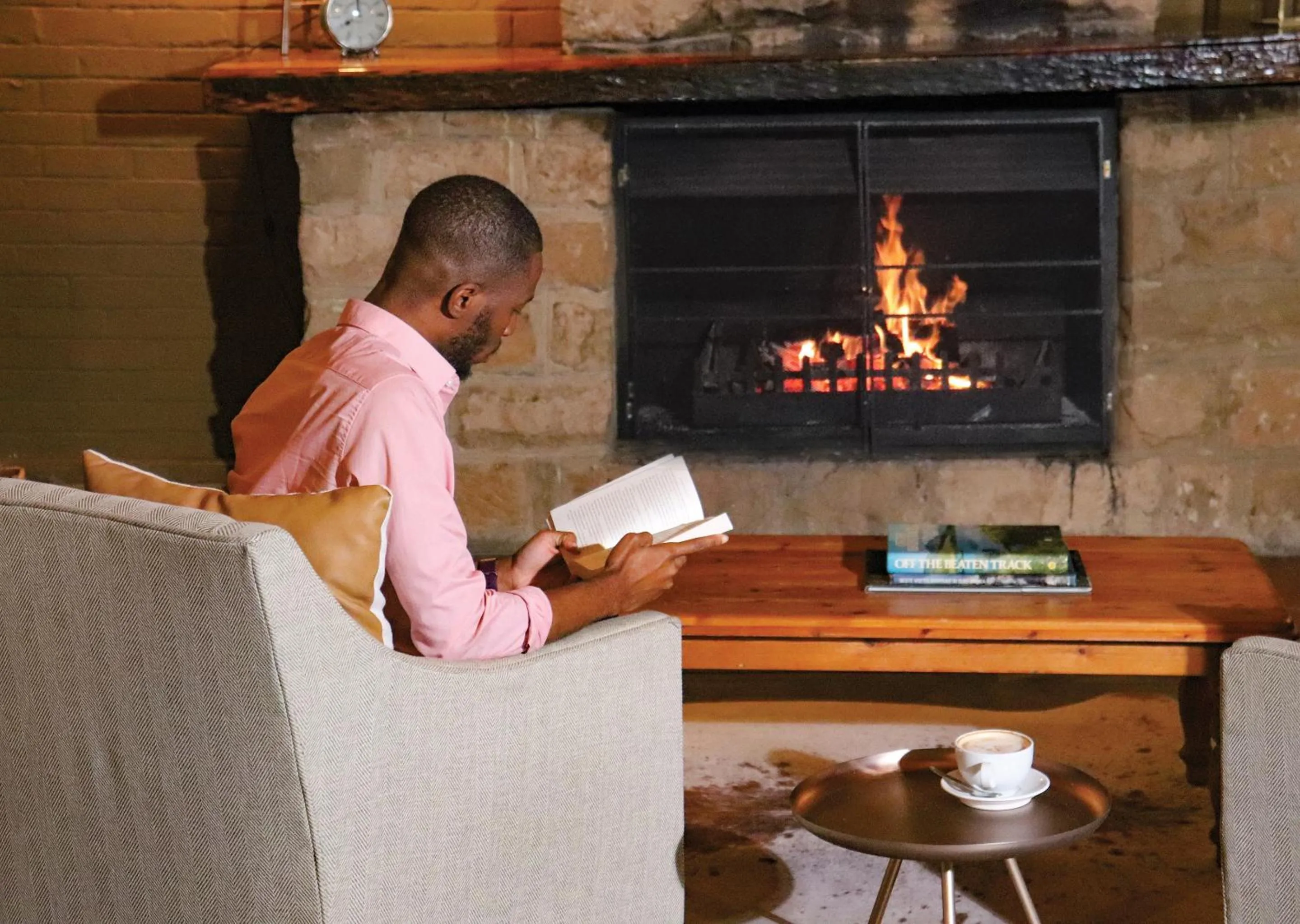 People in Little Switzerland Resort by Dream Resorts