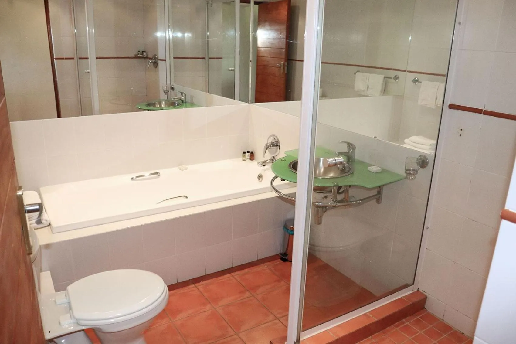 Toilet in Little Switzerland Resort by Dream Resorts