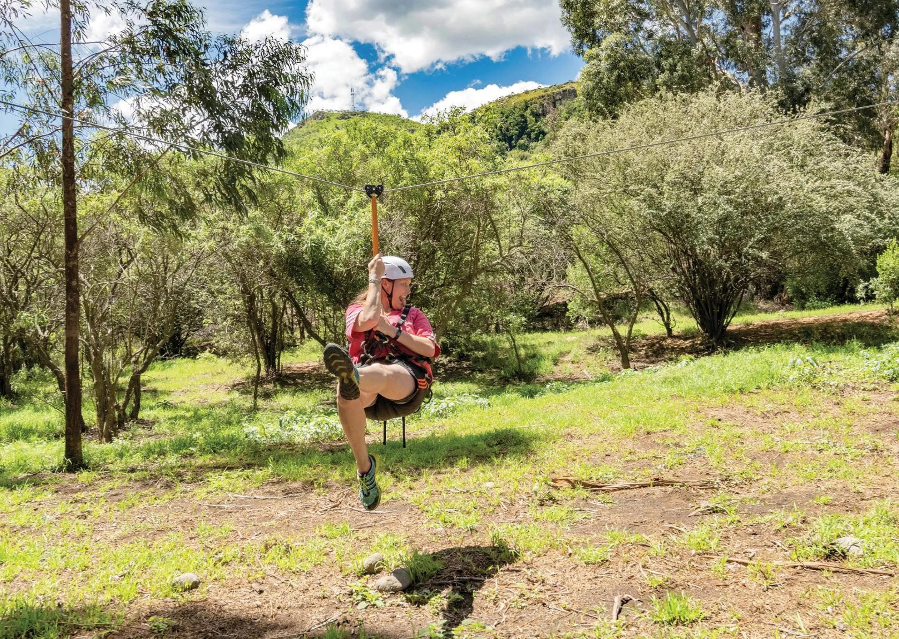 People in Little Switzerland Resort by Dream Resorts