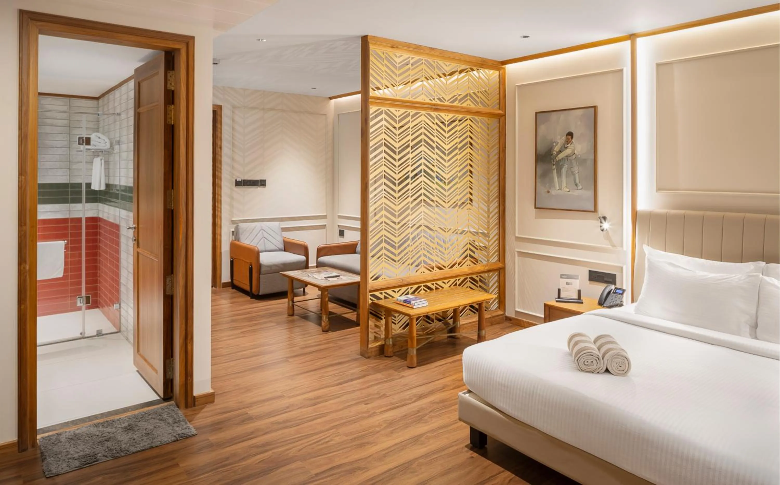 Living room, Bed in Morickap Lord's 83, Trademark Collection by Wyndham