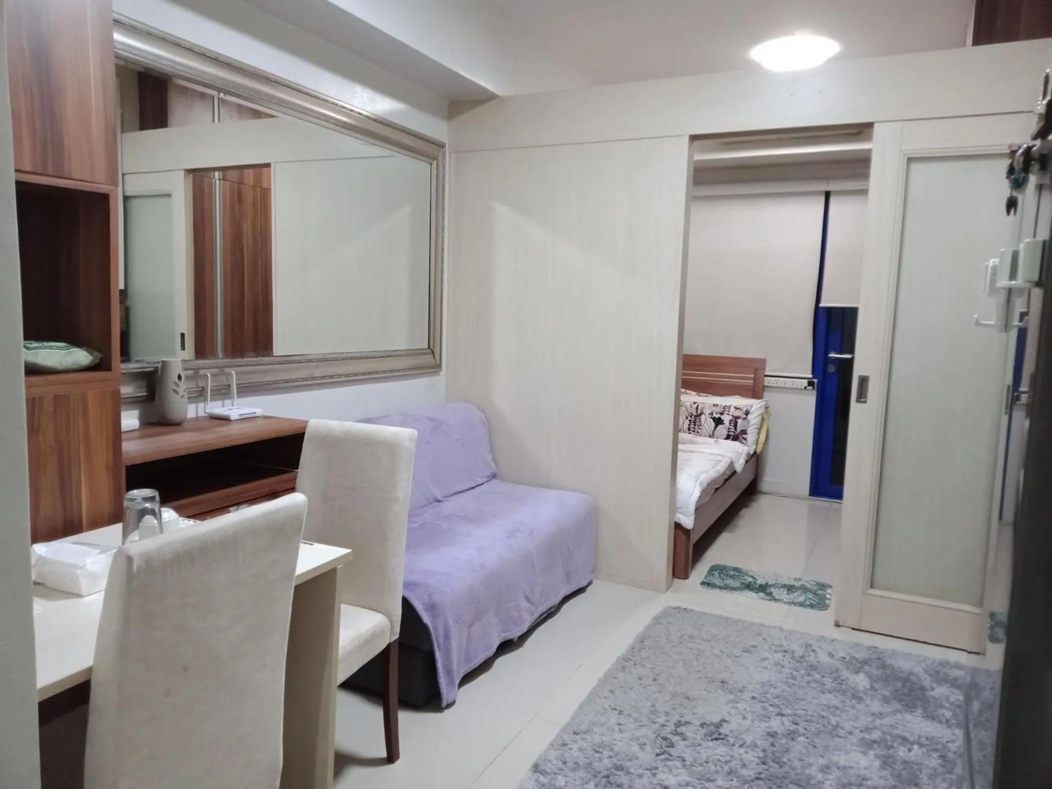 Bed in Jericho's Place