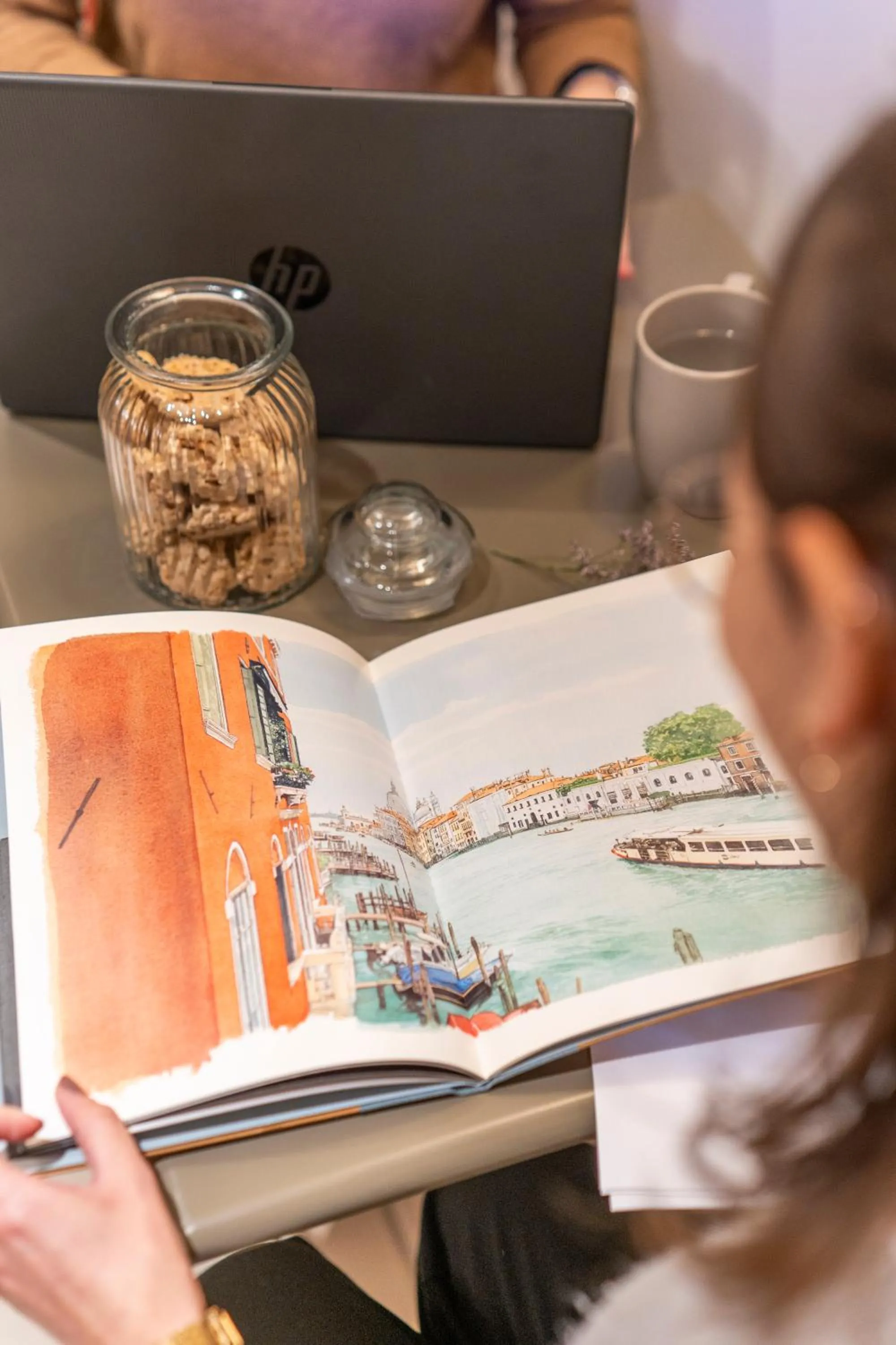 People in Ca' La Stampa