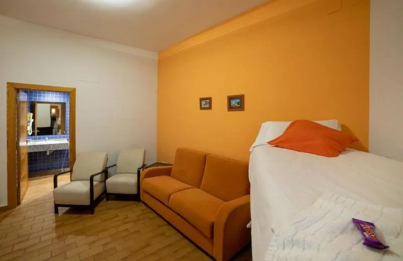 Bedroom, Bed in Castillo Fortaleza de Ateca