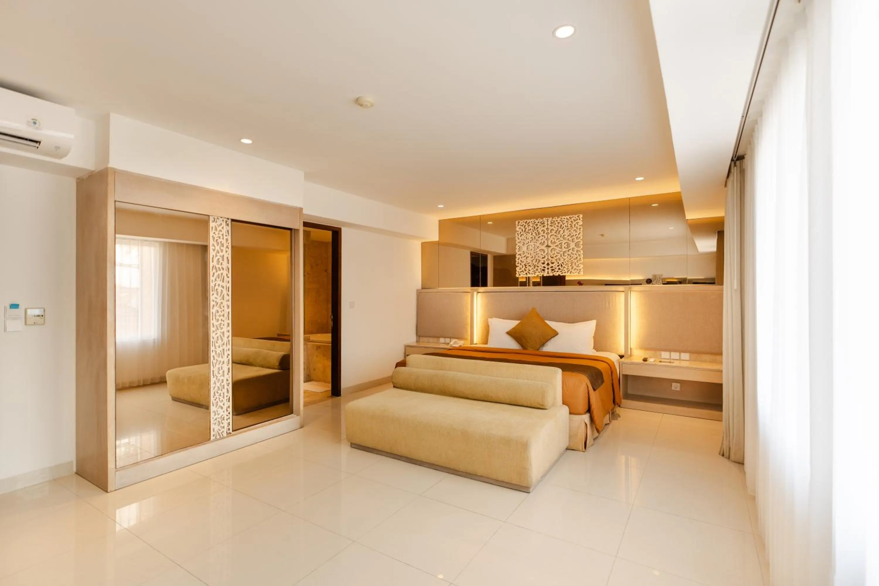 Bed in Kuta Angel Hotel