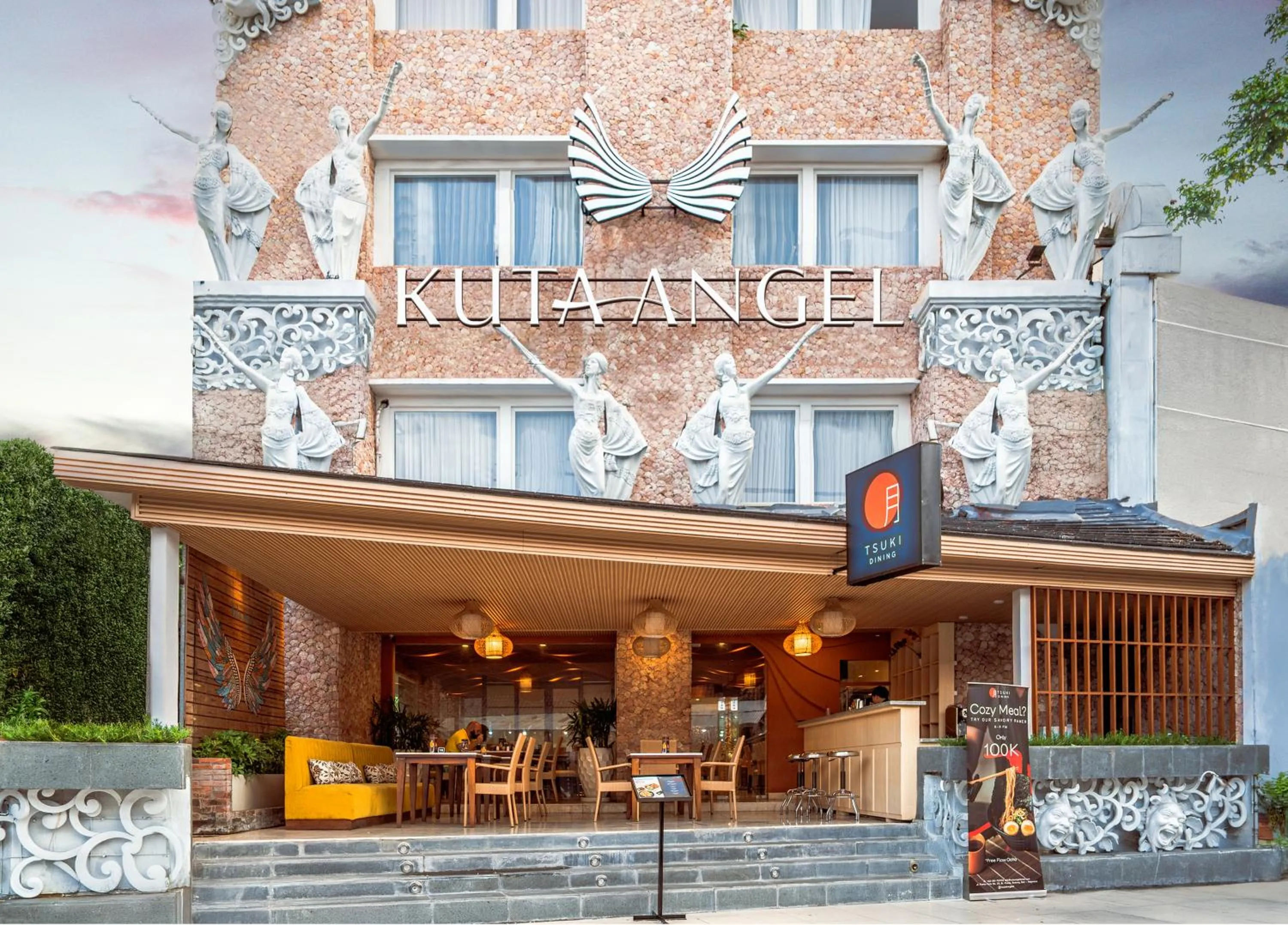 Property building in Kuta Angel Hotel