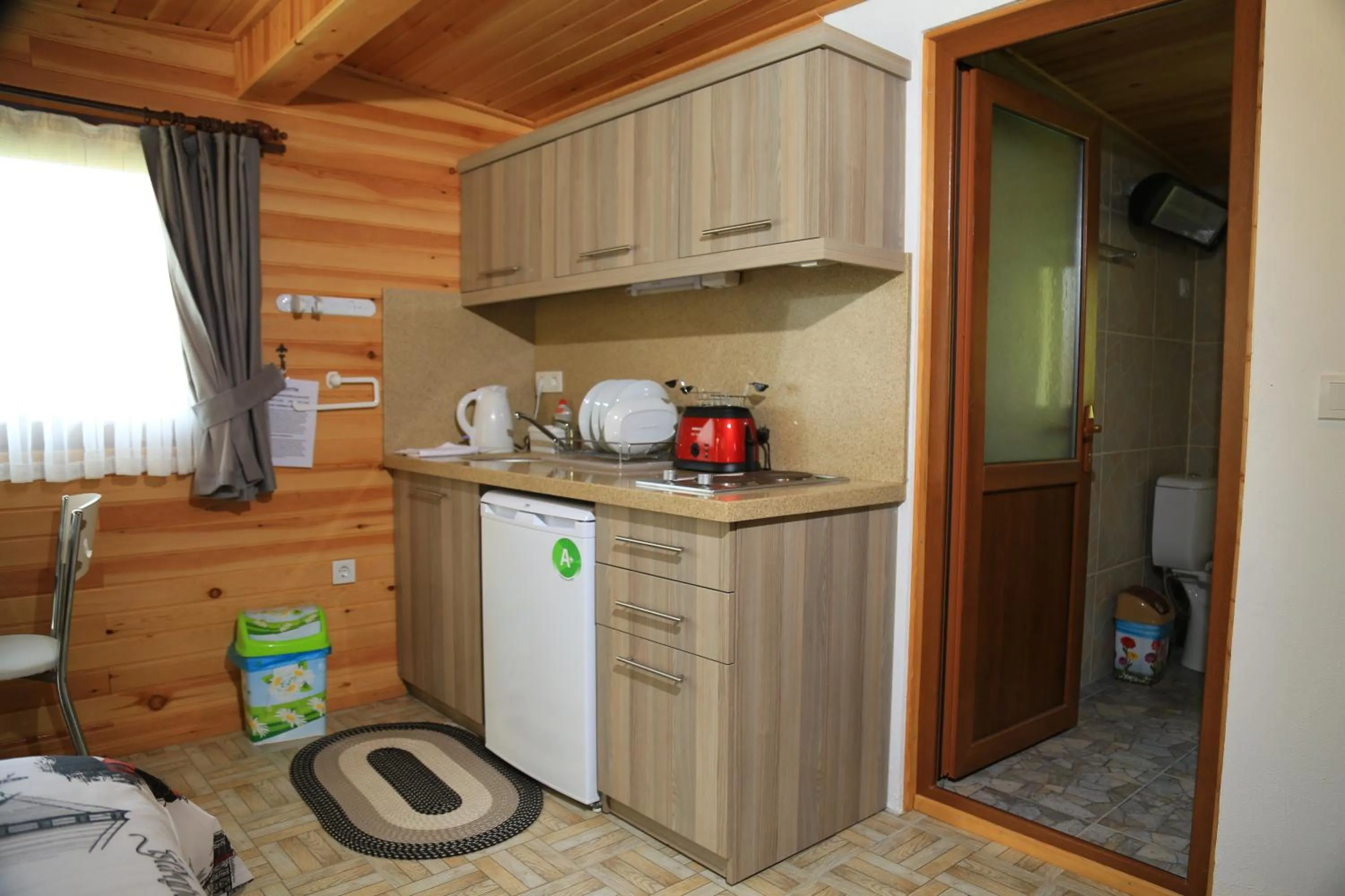 Kitchen or kitchenette in Villa Zeytin