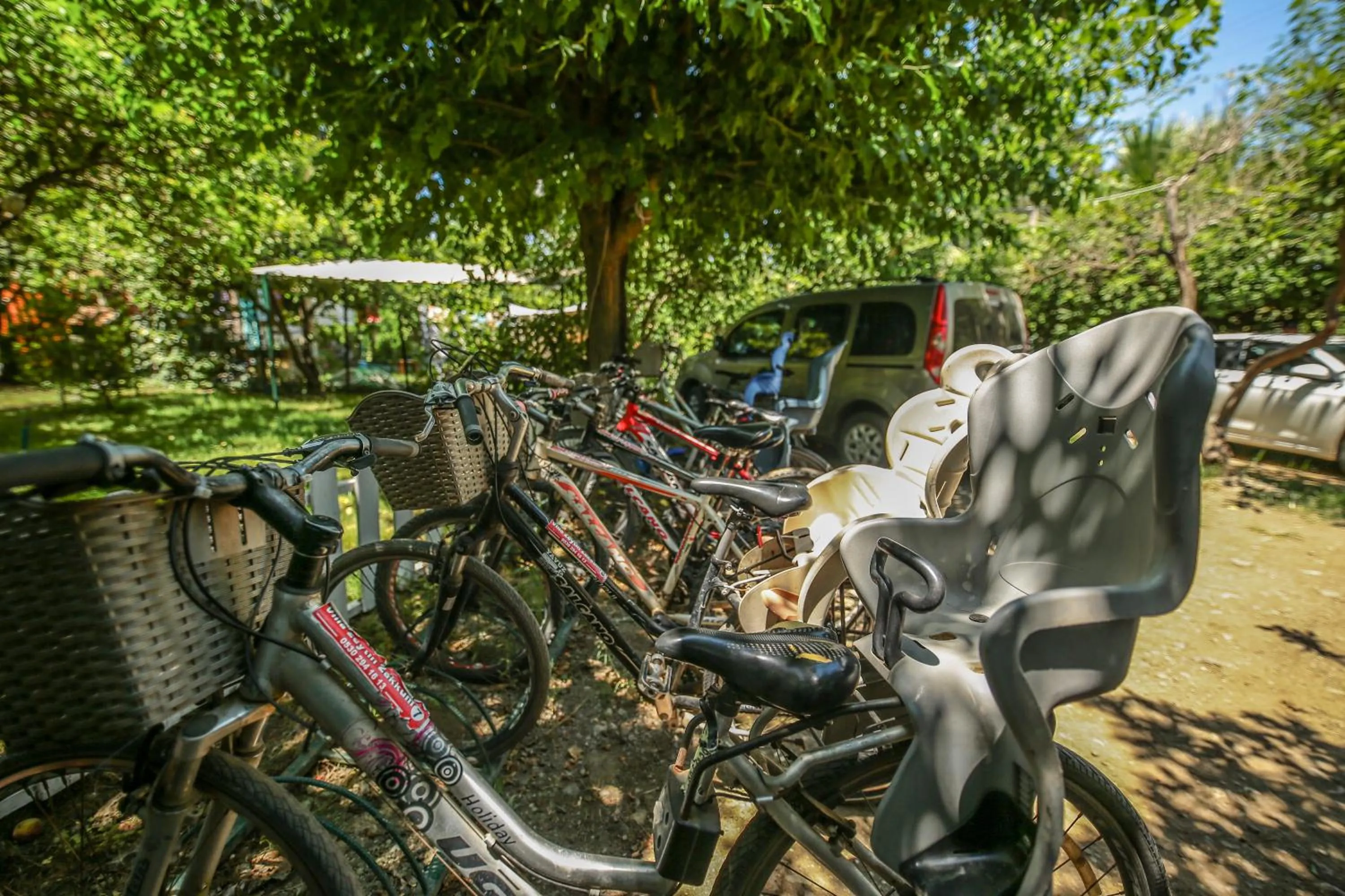 Cycling in Villa Zeytin