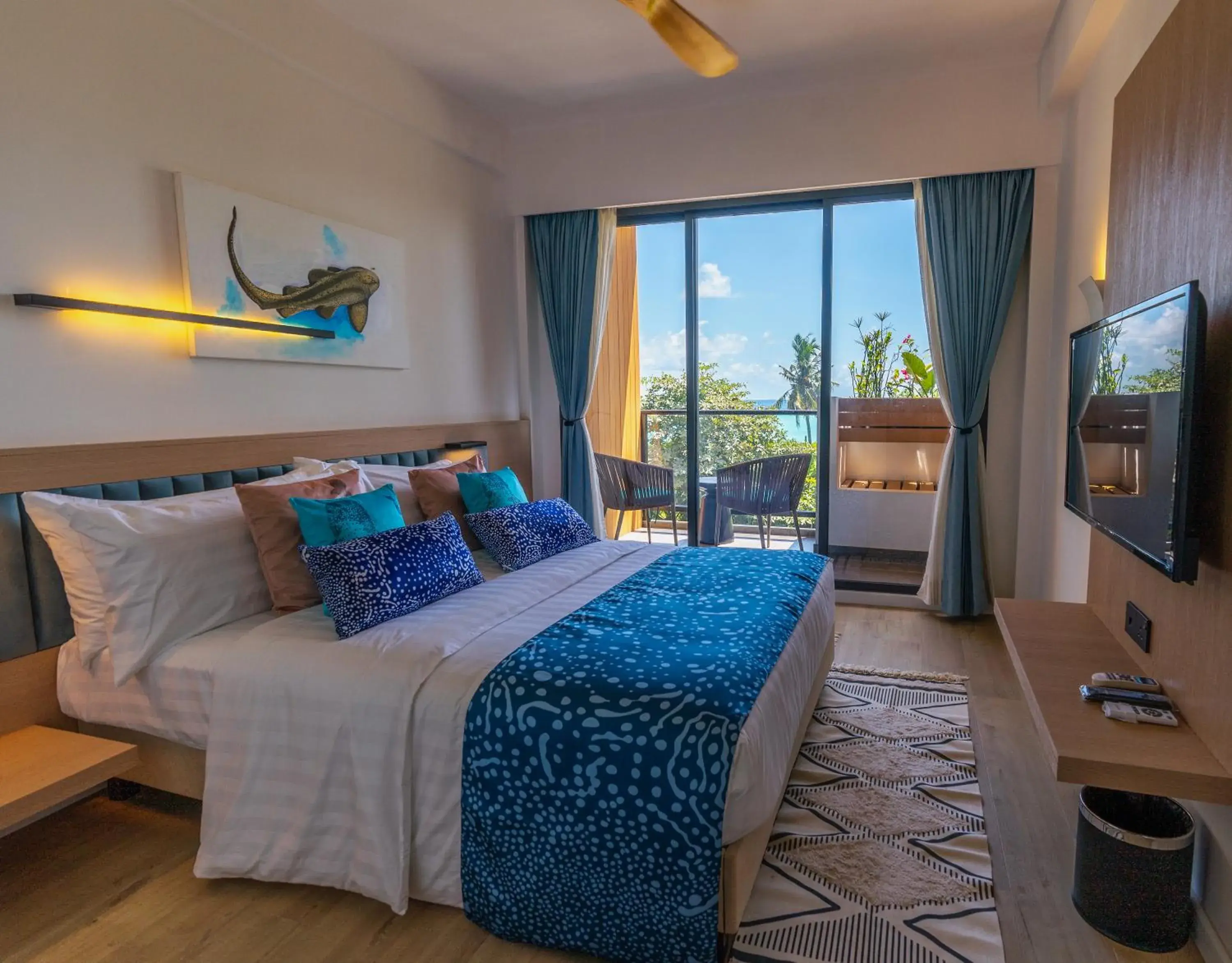 Double Room with Sea View in Whale Shark Boutique Double Room with Sea View in Whale Shark Boutique