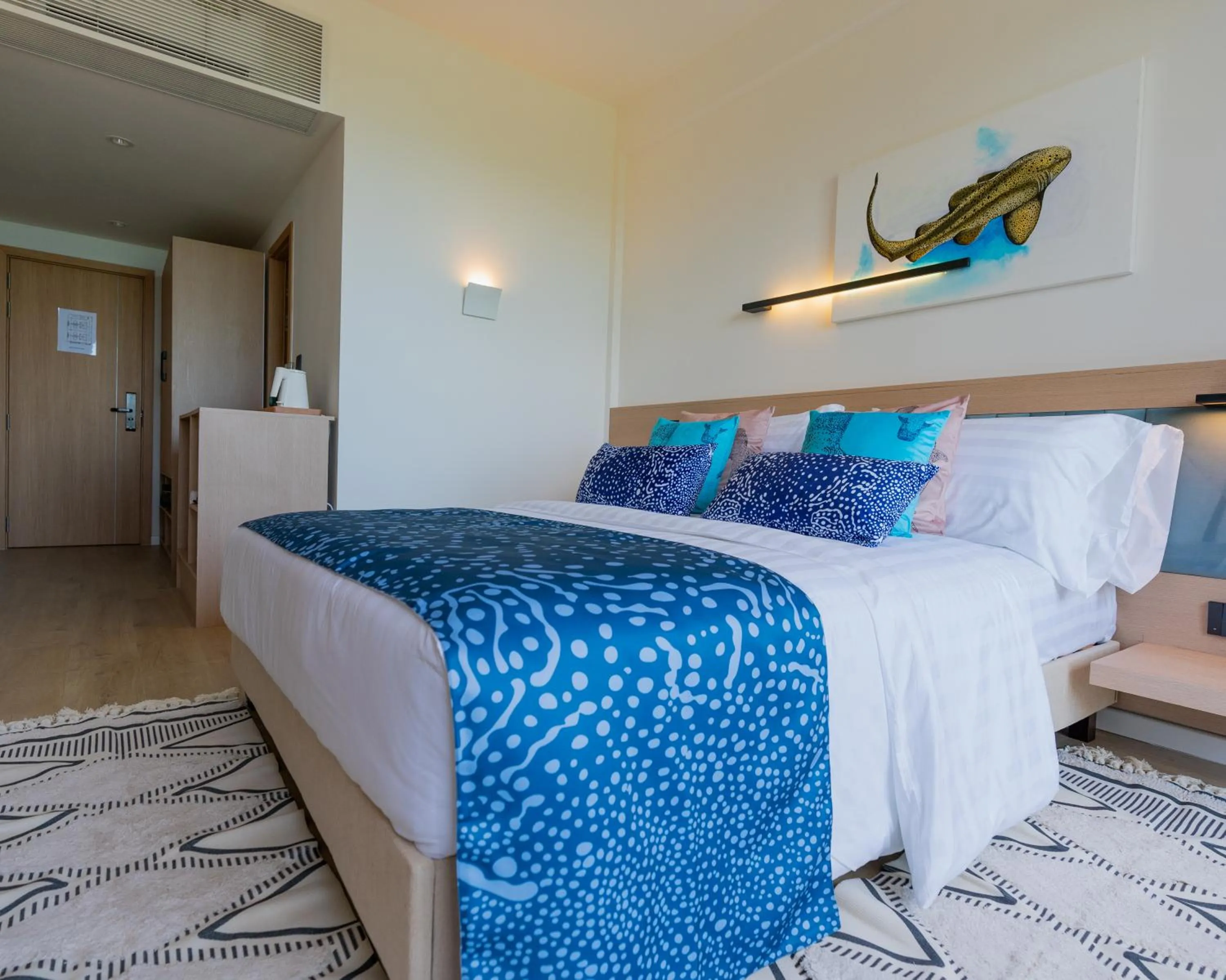 Bedroom, Bed in Whale Shark Boutique