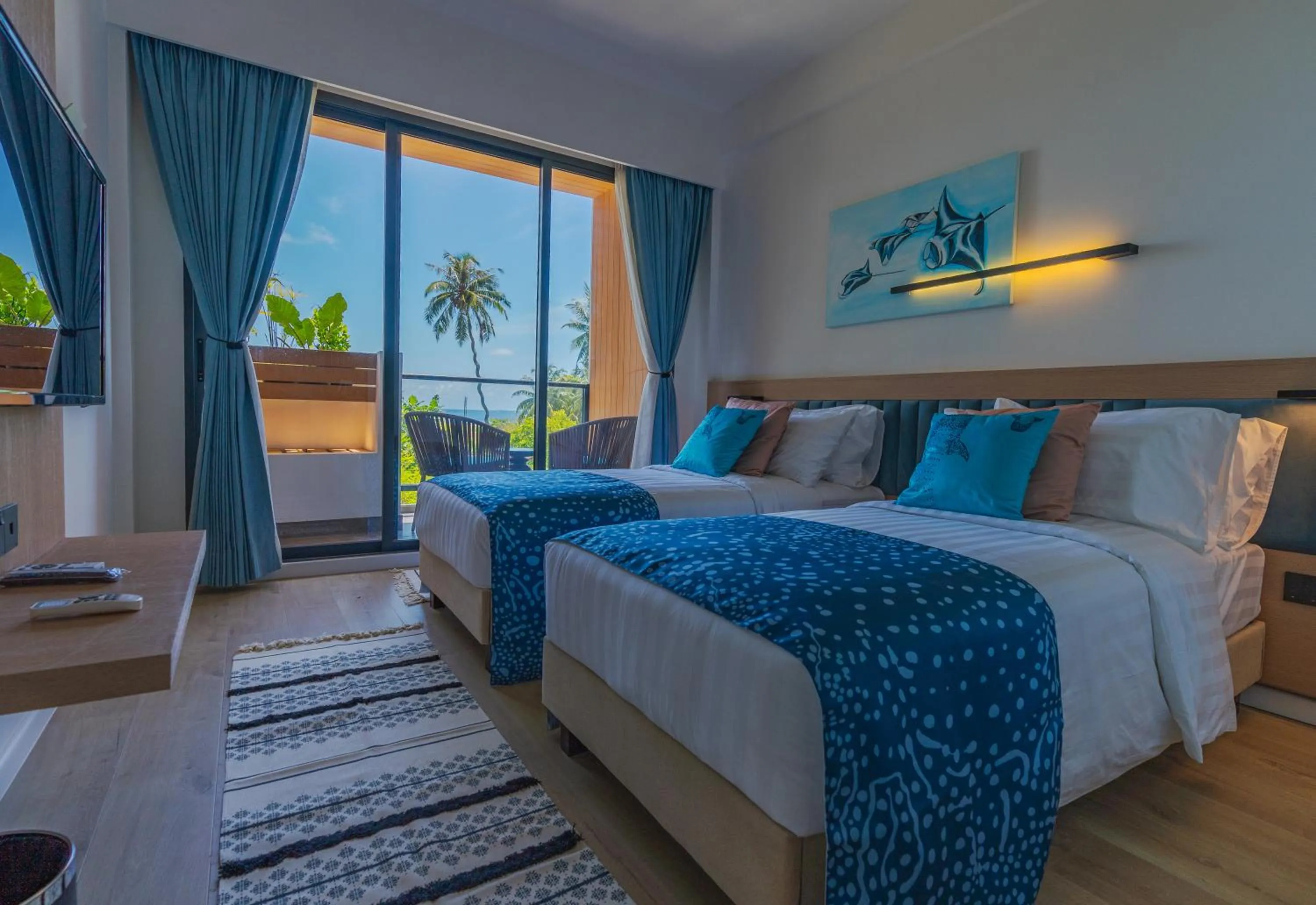 Bed in Whale Shark Boutique