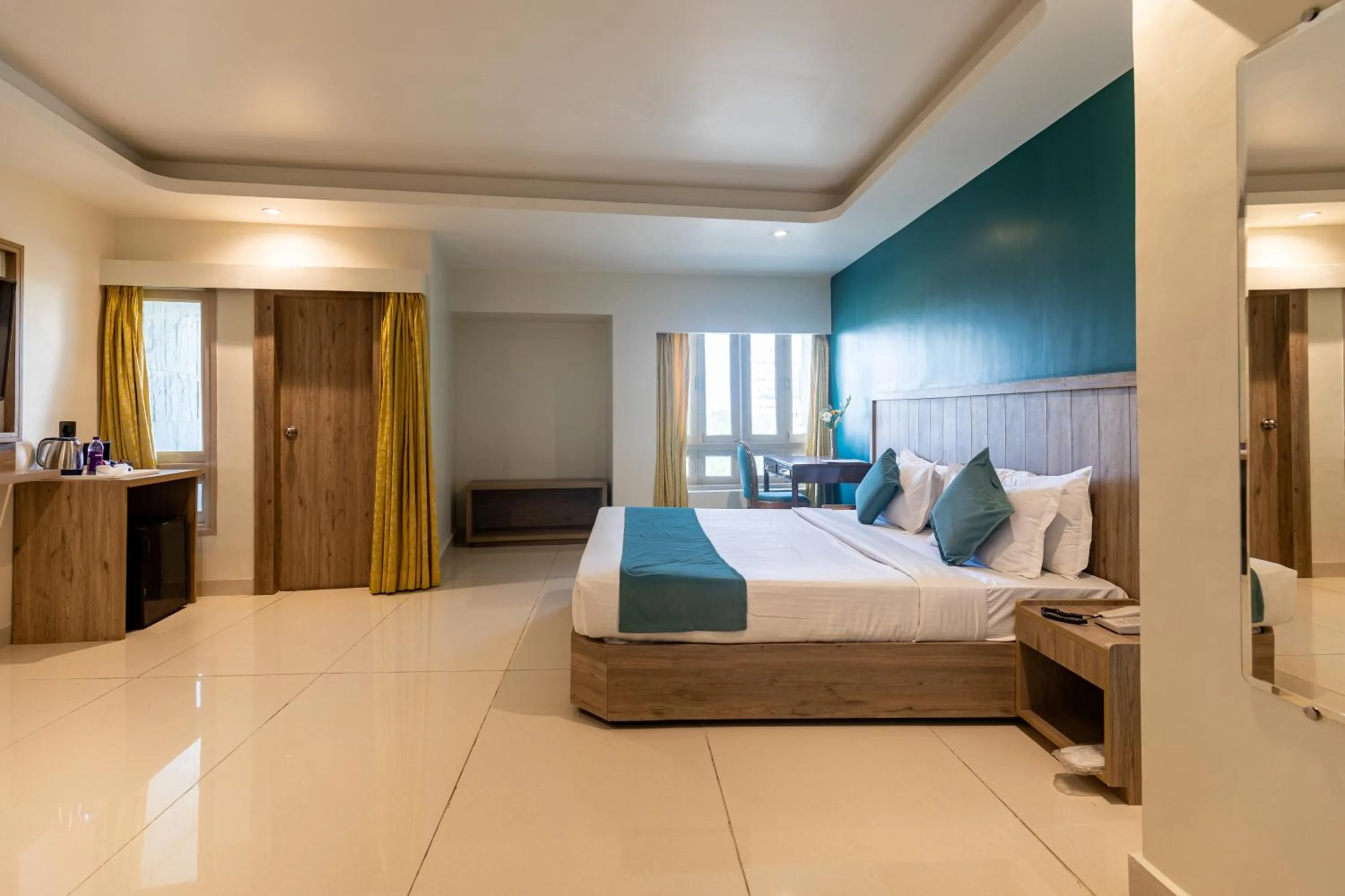 Bedroom, Bed in Hotel Amer Palace