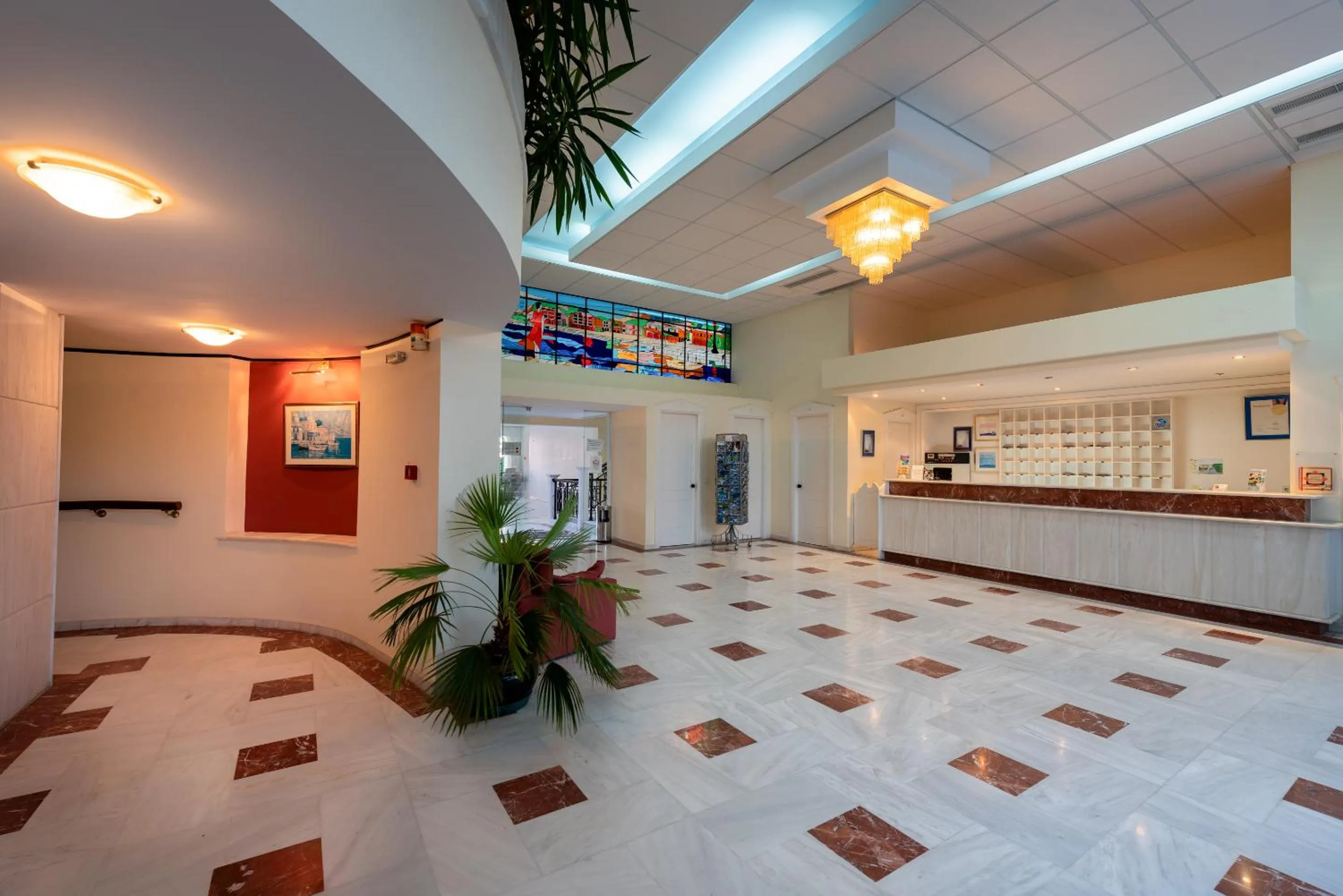 Lobby or reception in Porto Iliessa