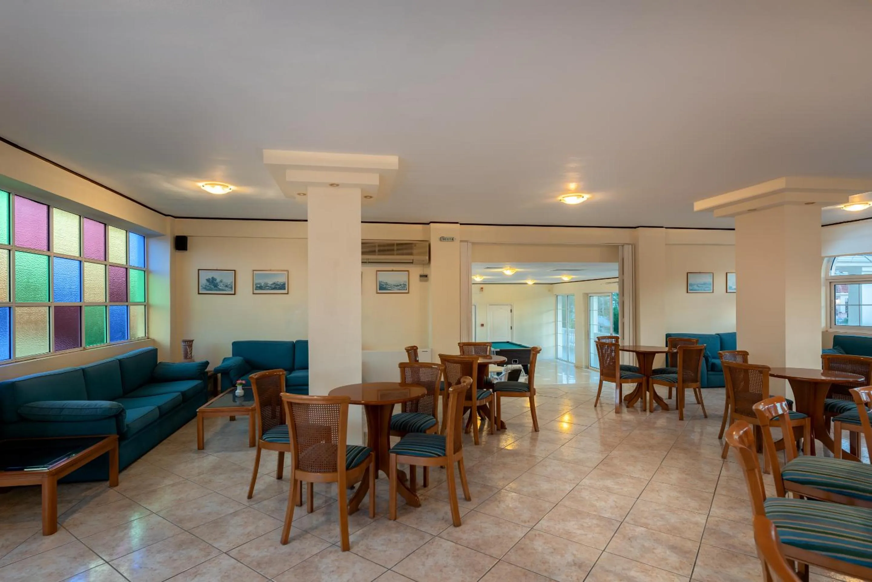 Seating area in Porto Iliessa