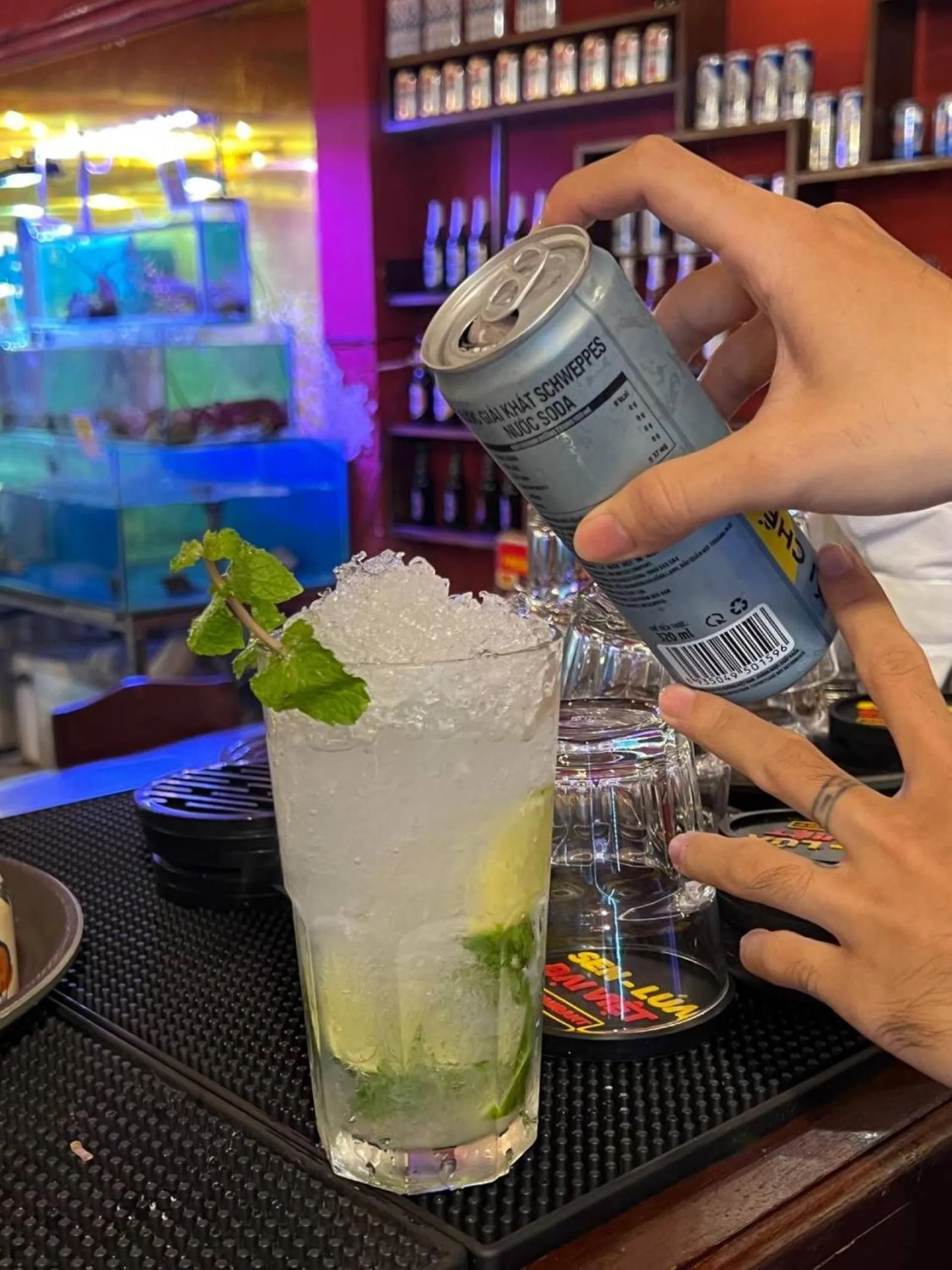 Restaurant/places to eat in THE RICE HOTEL Nong Thon Dai Viet 131 Bui Vien