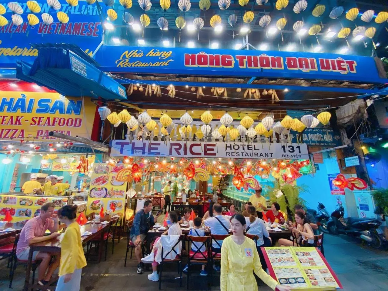 Property building in THE RICE HOTEL Nong Thon Dai Viet 131 Bui Vien