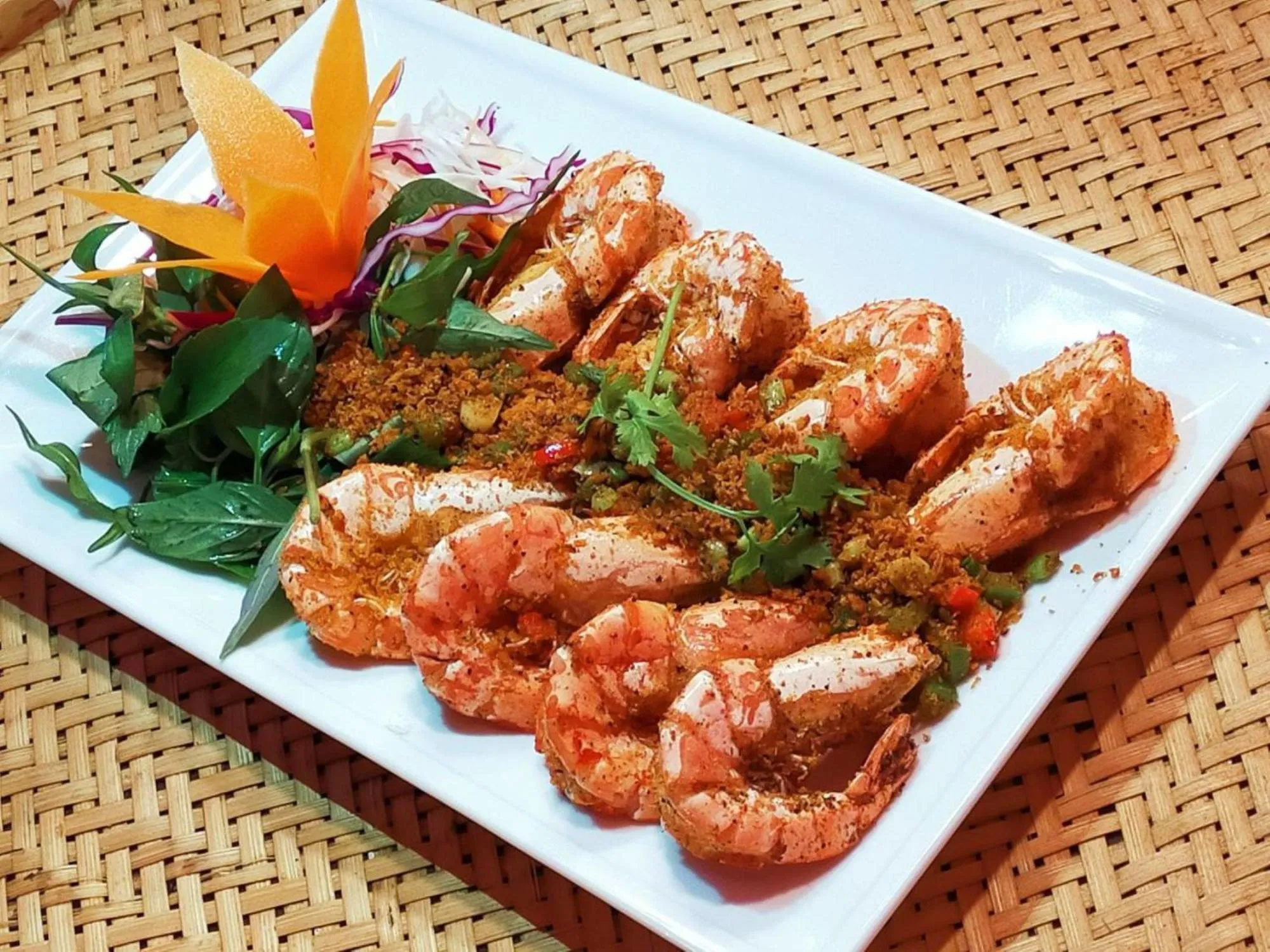 Restaurant/places to eat in THE RICE HOTEL Nong Thon Dai Viet 131 Bui Vien