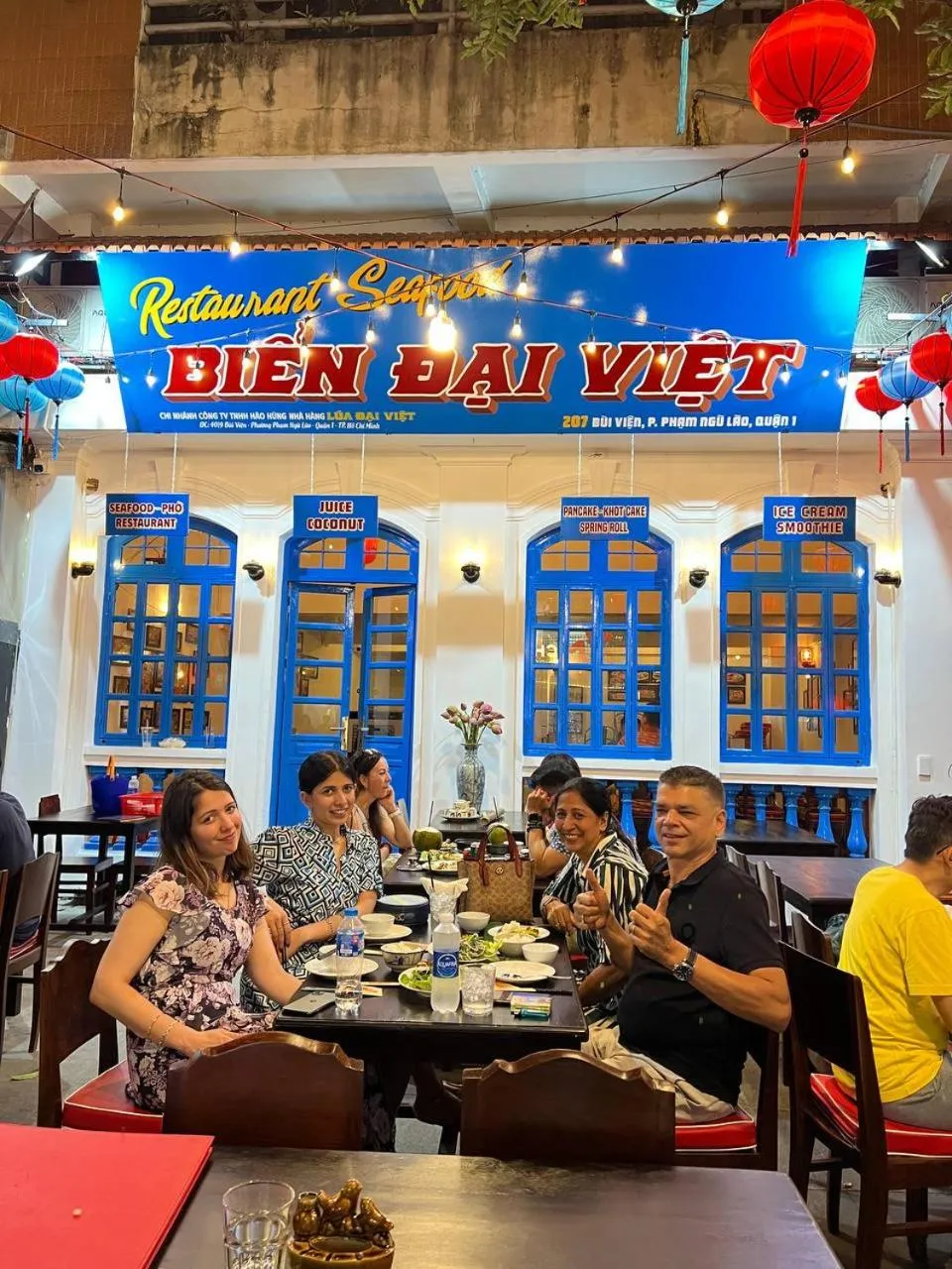 Restaurant/places to eat in THE RICE HOTEL Nong Thon Dai Viet 131 Bui Vien