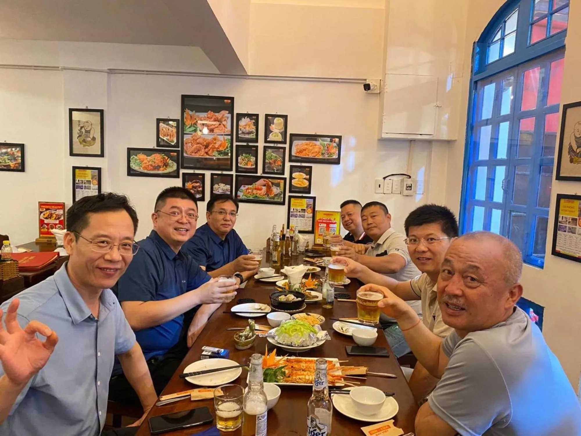 Restaurant/places to eat in THE RICE HOTEL Nong Thon Dai Viet 131 Bui Vien