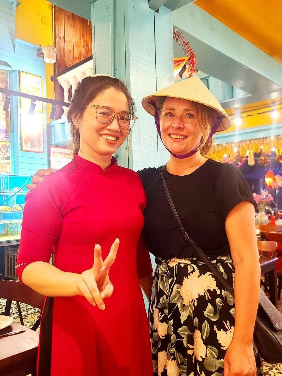 Restaurant/places to eat in THE RICE HOTEL Nong Thon Dai Viet 131 Bui Vien