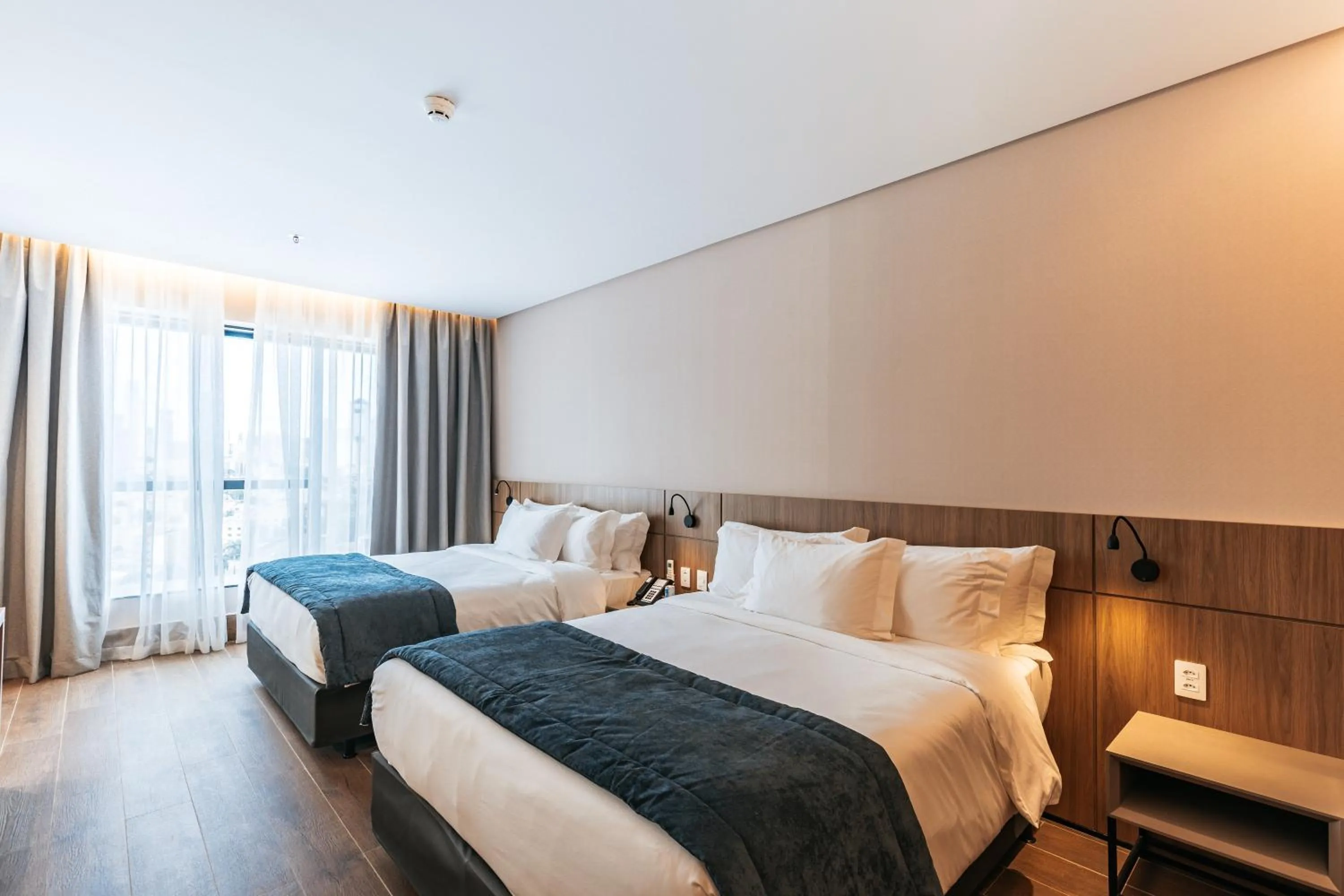 Bed in WTC Goiânia Stay & Hotel by Atlantica