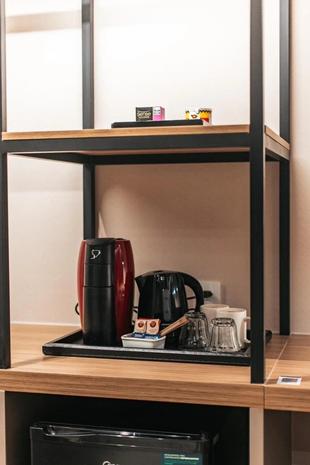 Coffee/tea facilities in WTC Goiânia Stay & Hotel by Atlantica