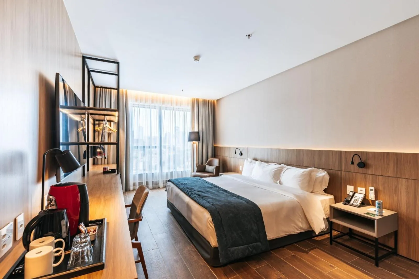 King Room - Disability Access in WTC Goiânia Stay & Hotel by Atlantica