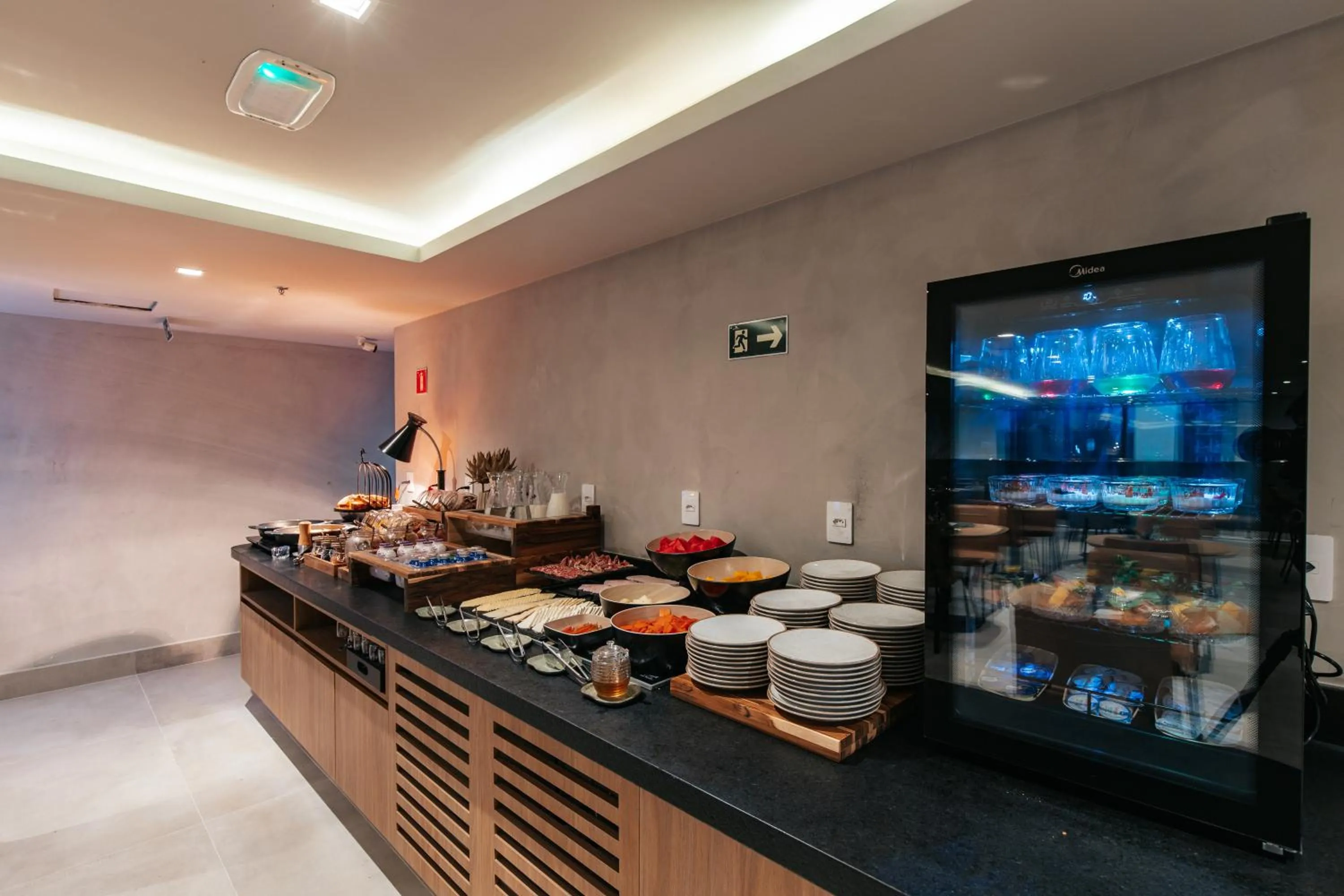 Breakfast in WTC Goiânia Stay & Hotel by Atlantica