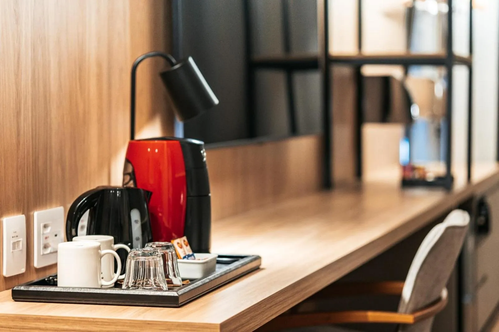 Coffee/tea facilities in WTC Goiânia Stay & Hotel by Atlantica