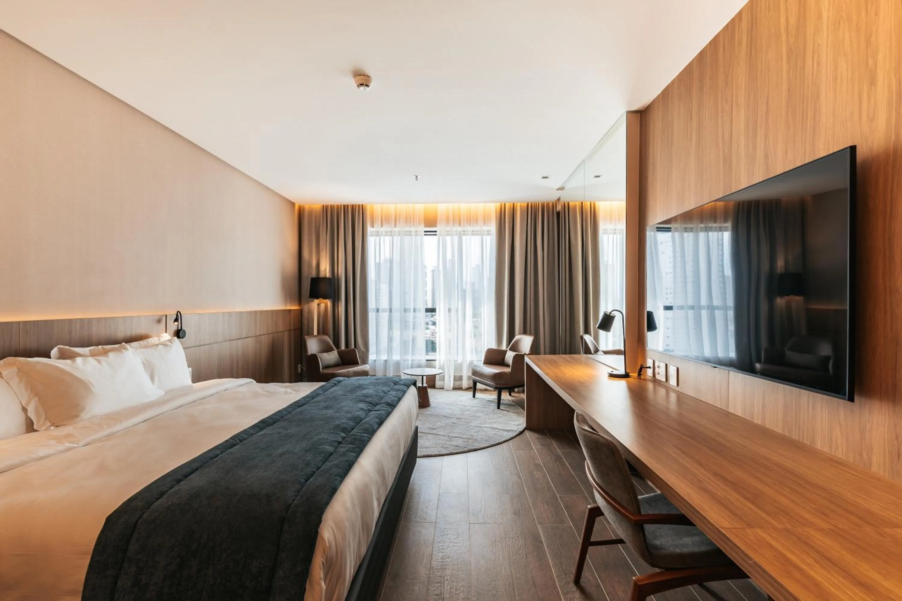 Bed in WTC Goiânia Stay & Hotel by Atlantica