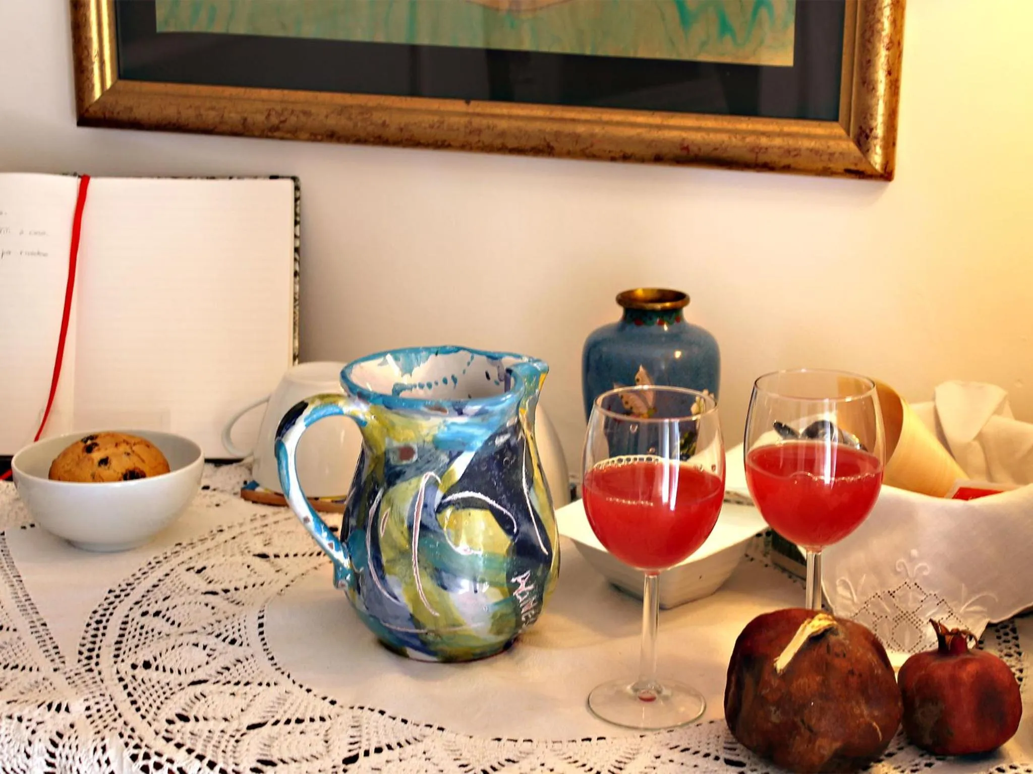 Decorative detail in Il Sasso e la Seta