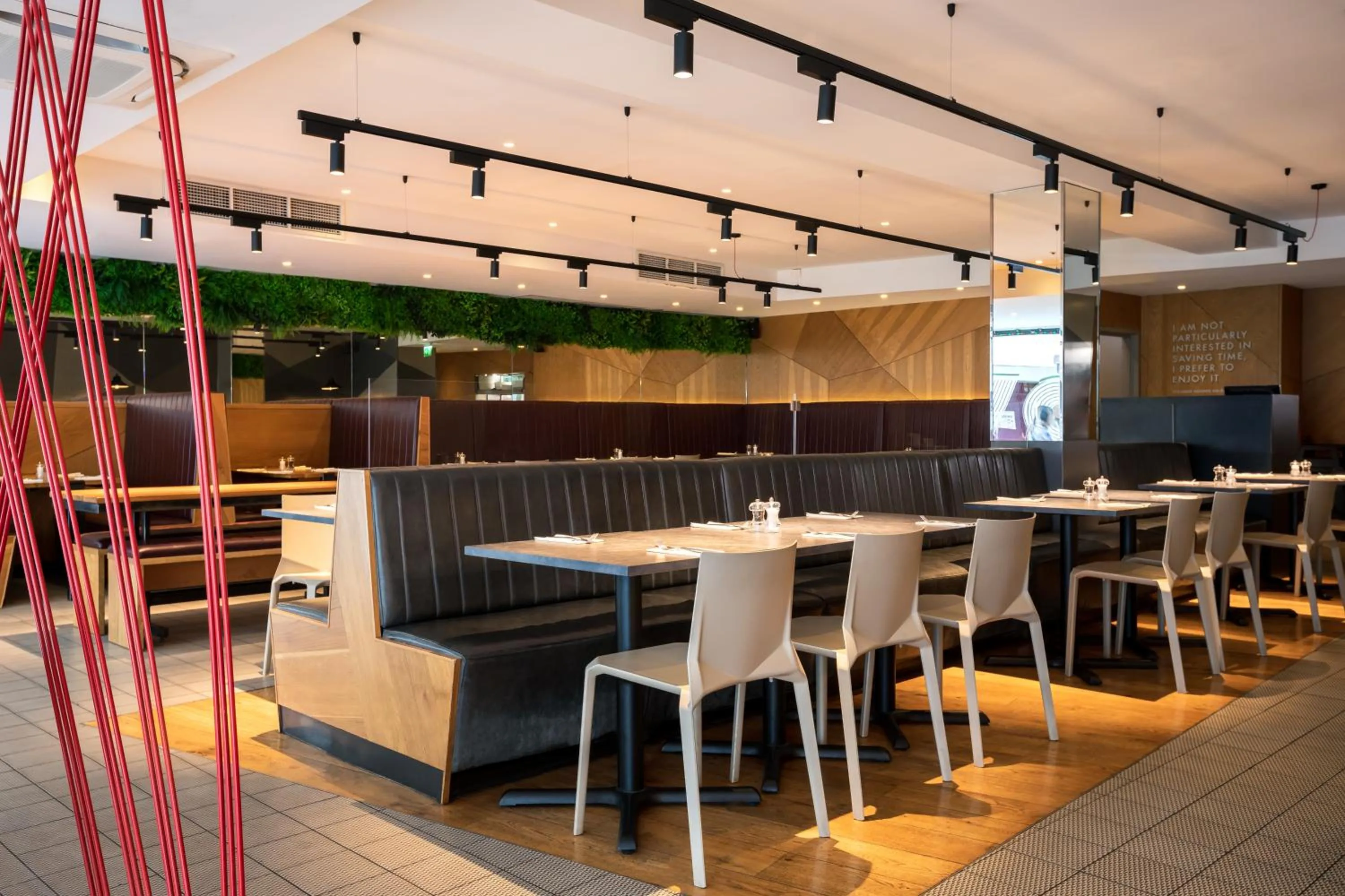 Restaurant/places to eat in STG Hotel Oxford Street - formerly St Giles London Hotel