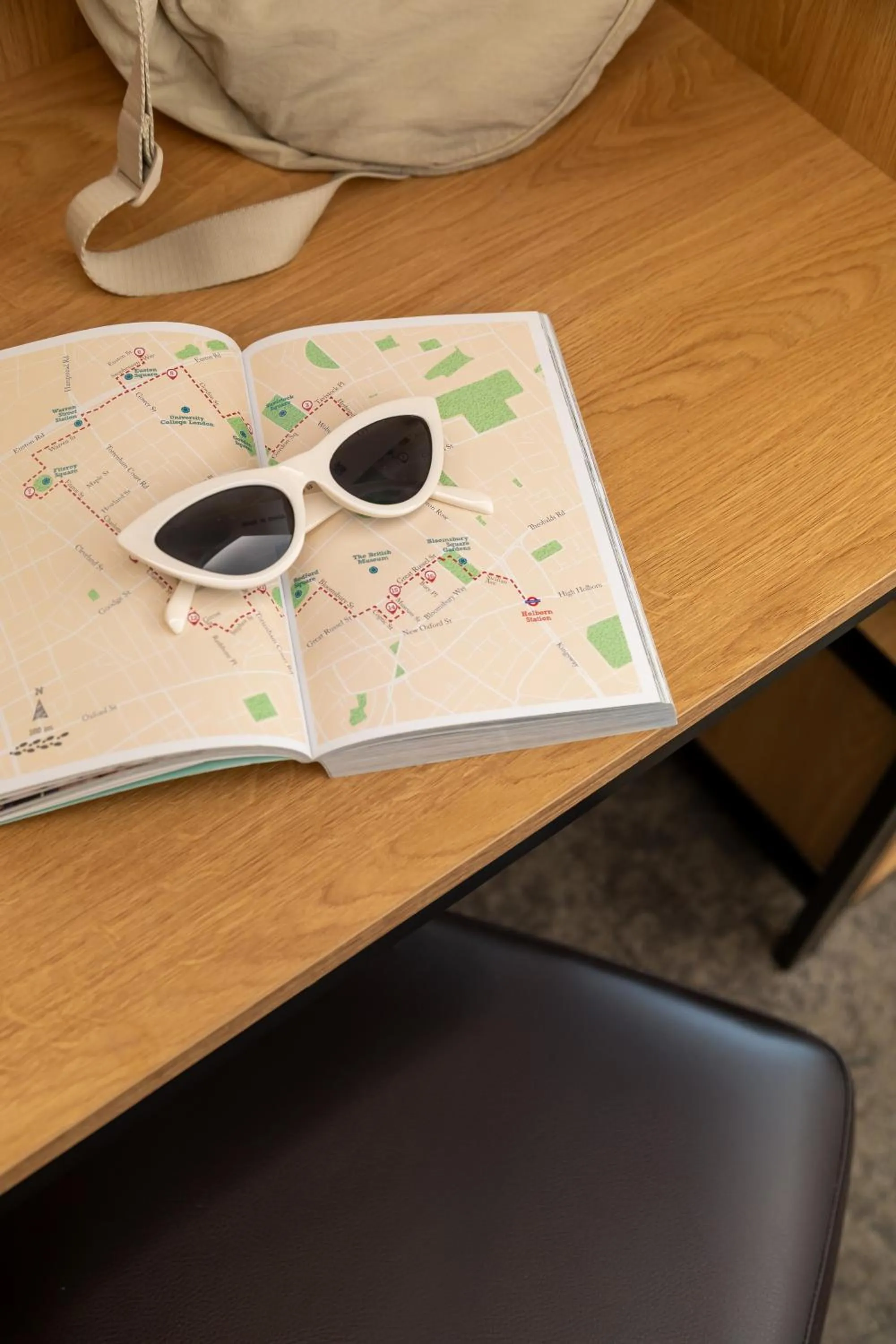 Decorative detail in STG Hotel Oxford Street - formerly St Giles London Hotel